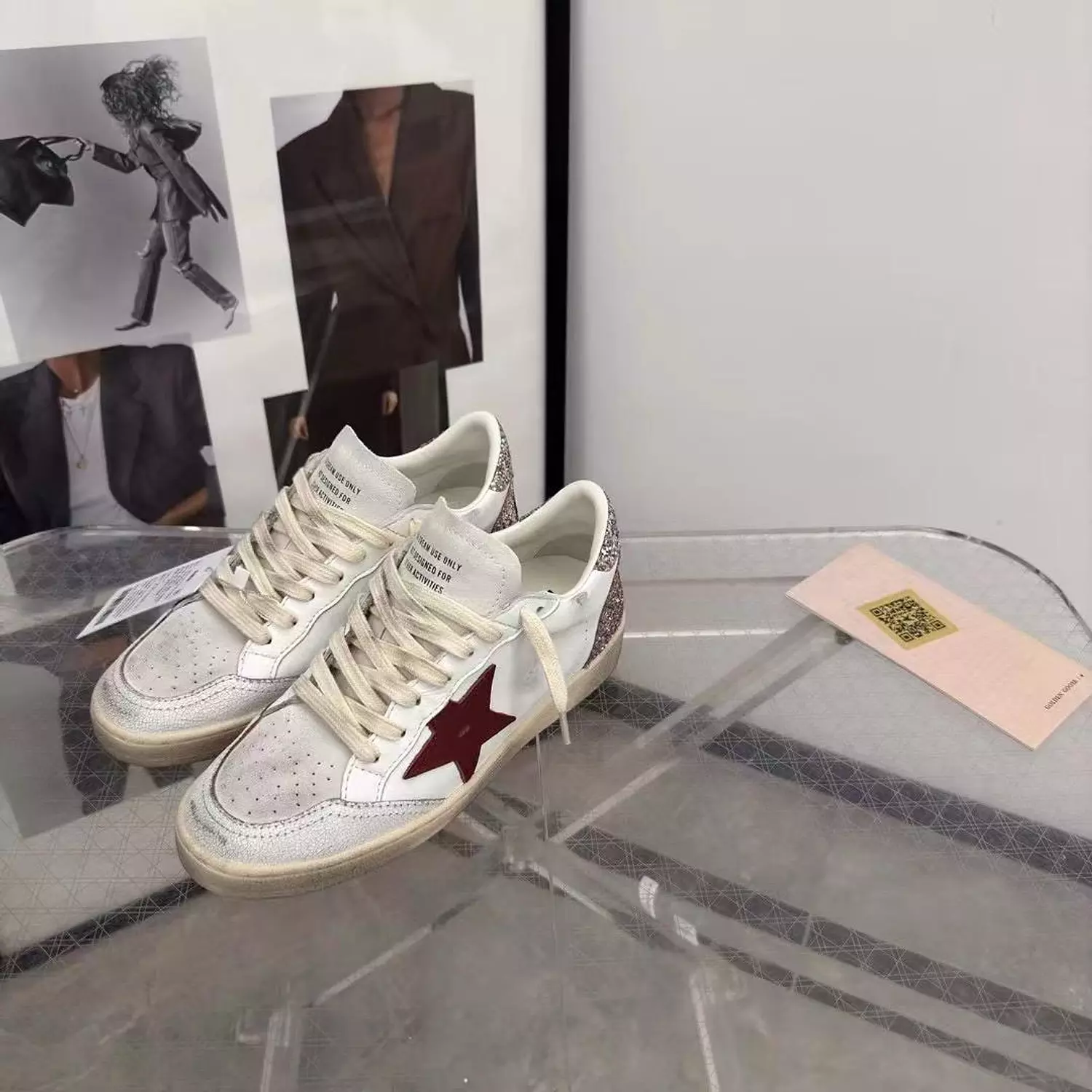 GGDB distressed sneakers 3