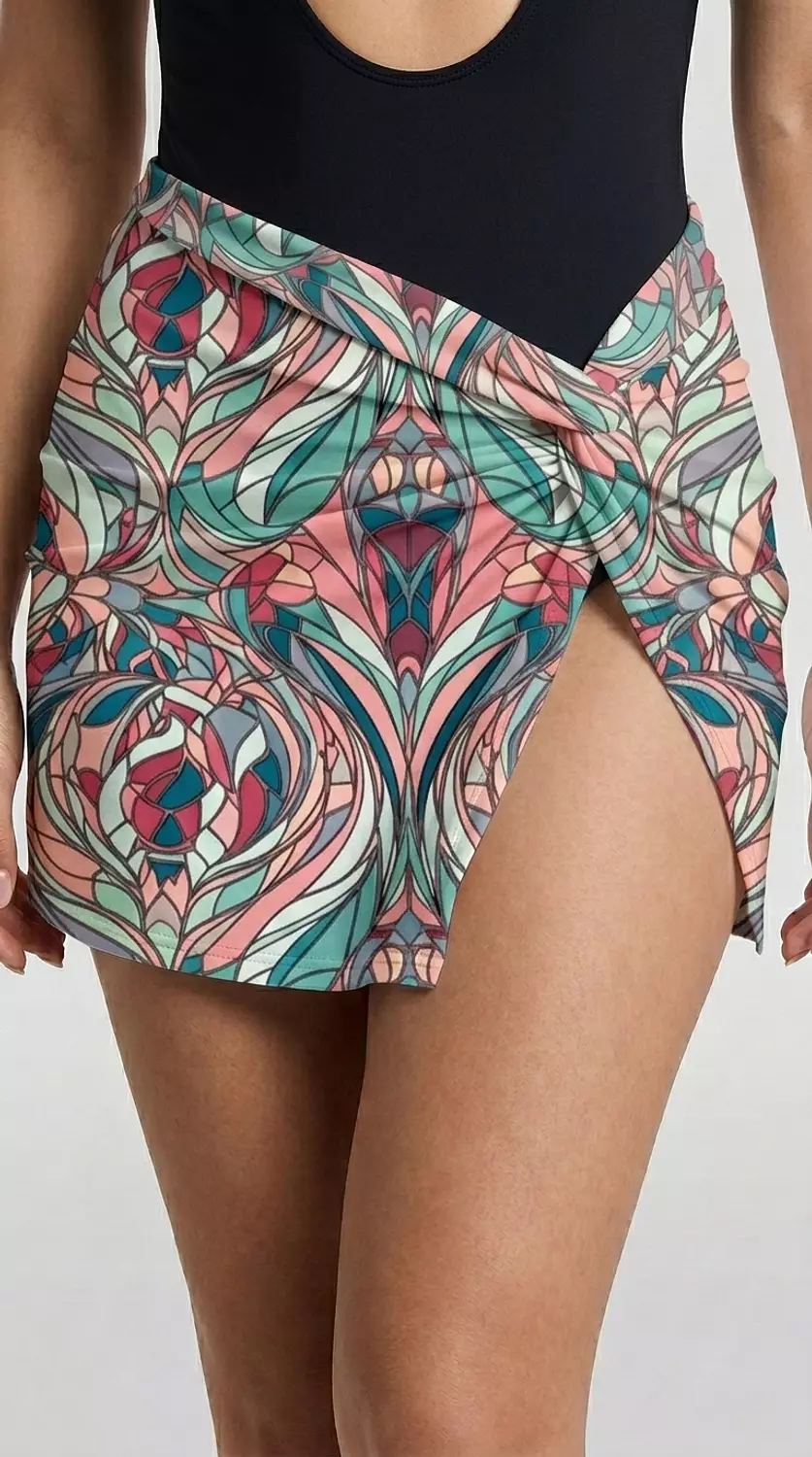 Glow twisted skirt image