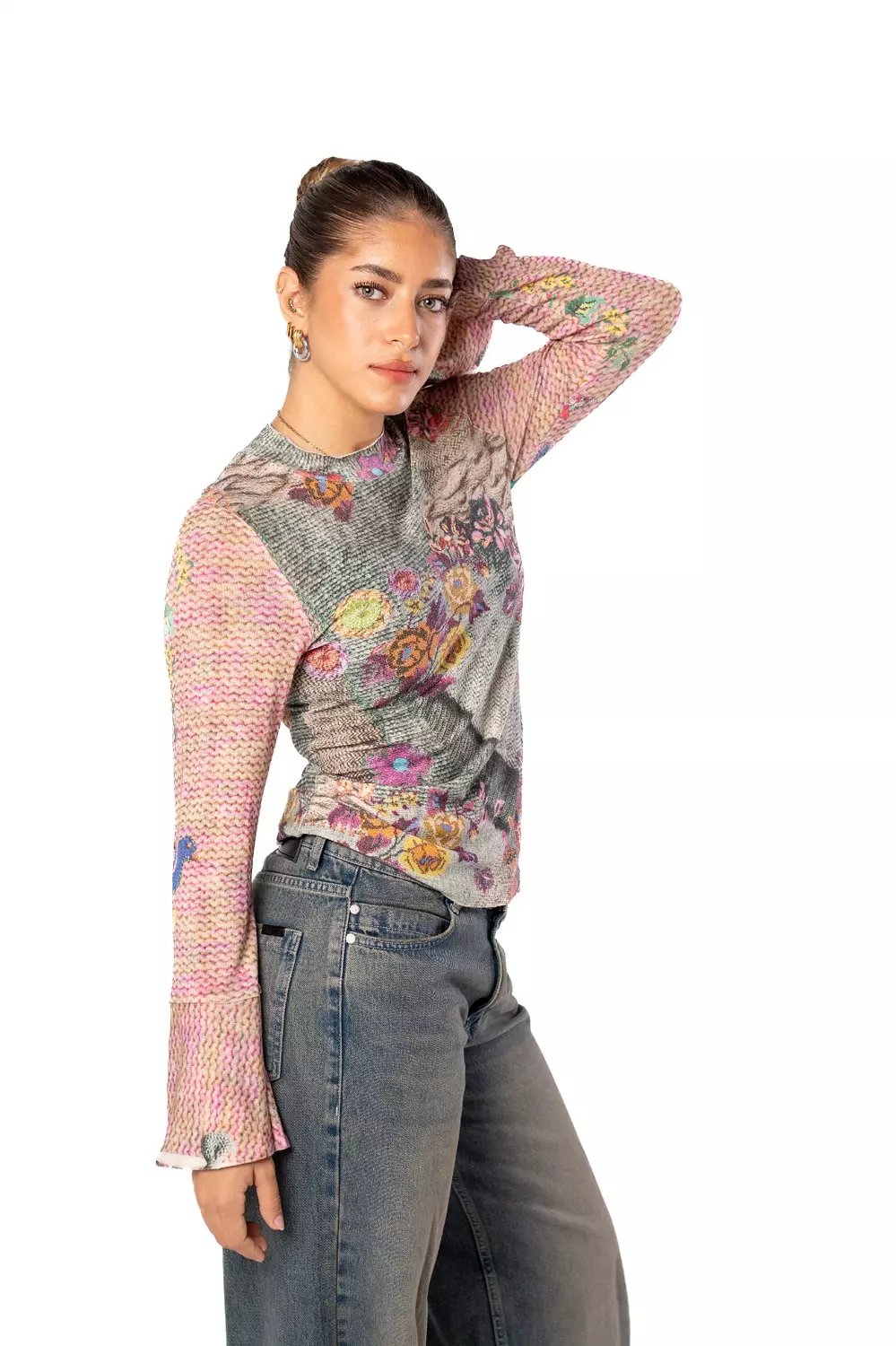 Echo Top Printed Long Sleeves 4