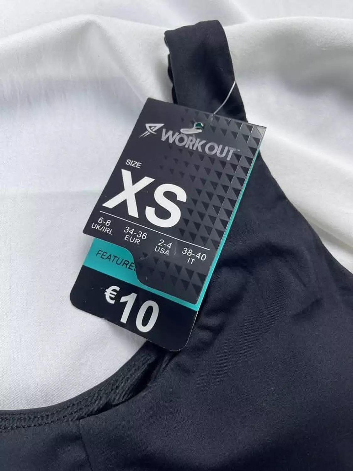 Sport padded bra from workout 1