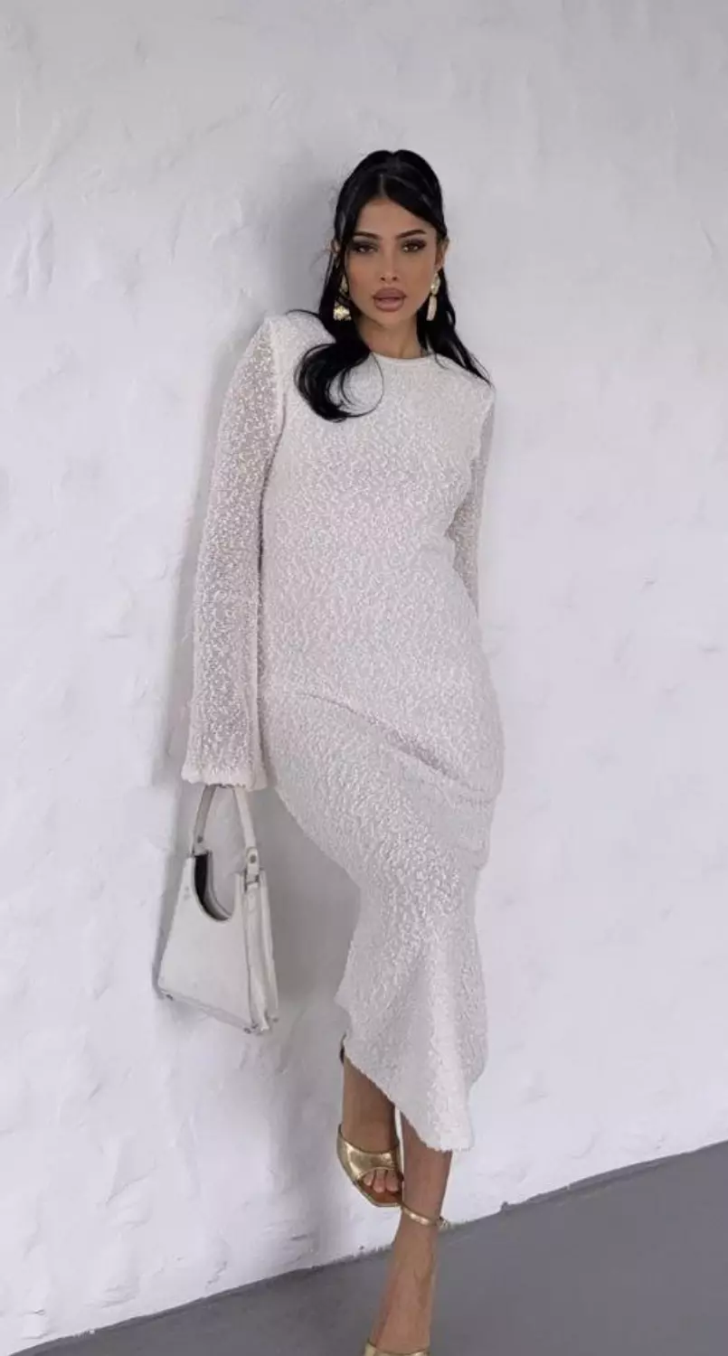 Textured Maxi Dress image