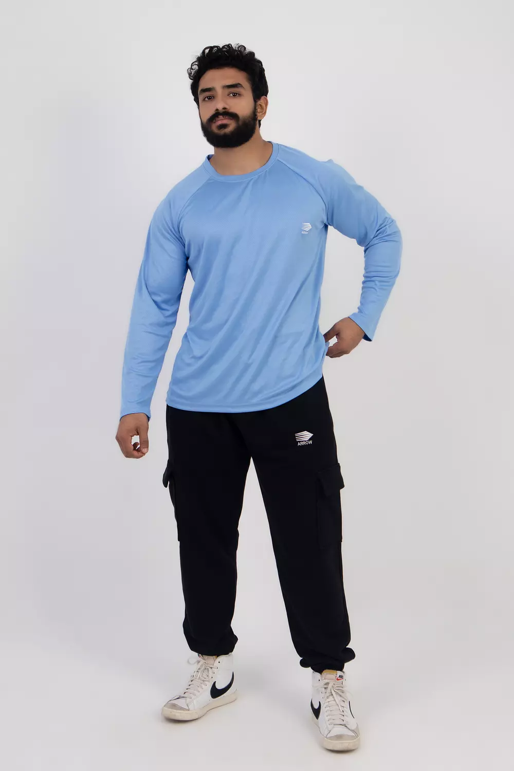 Blue Long Sleeve T-Shirt image