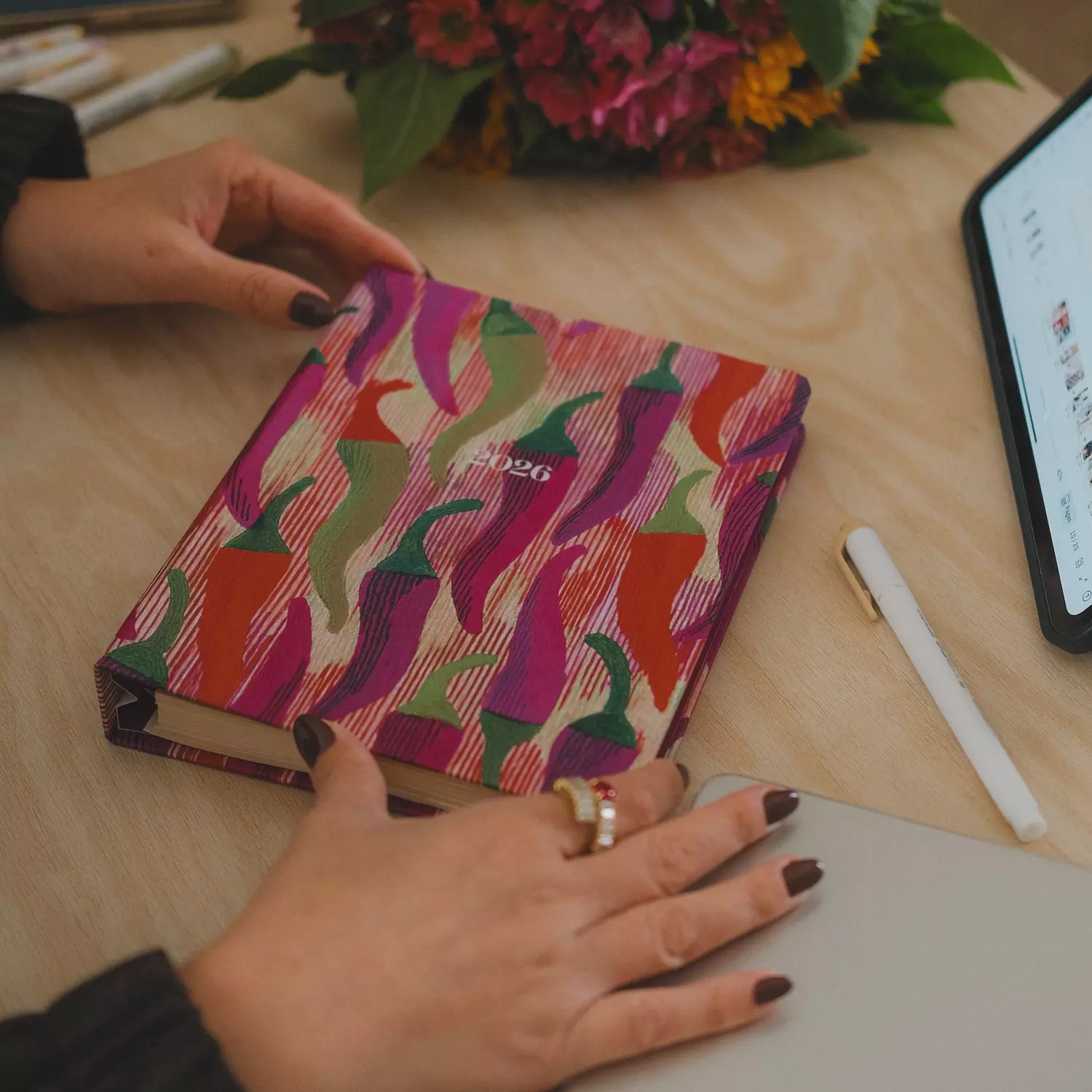 Wild Bloom— Hard Cover Spiral  image