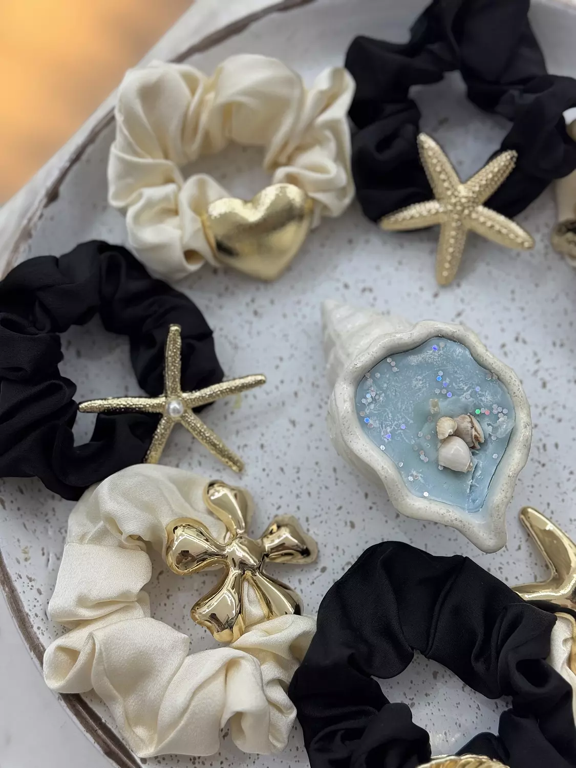 Gold scrunchie 22 1