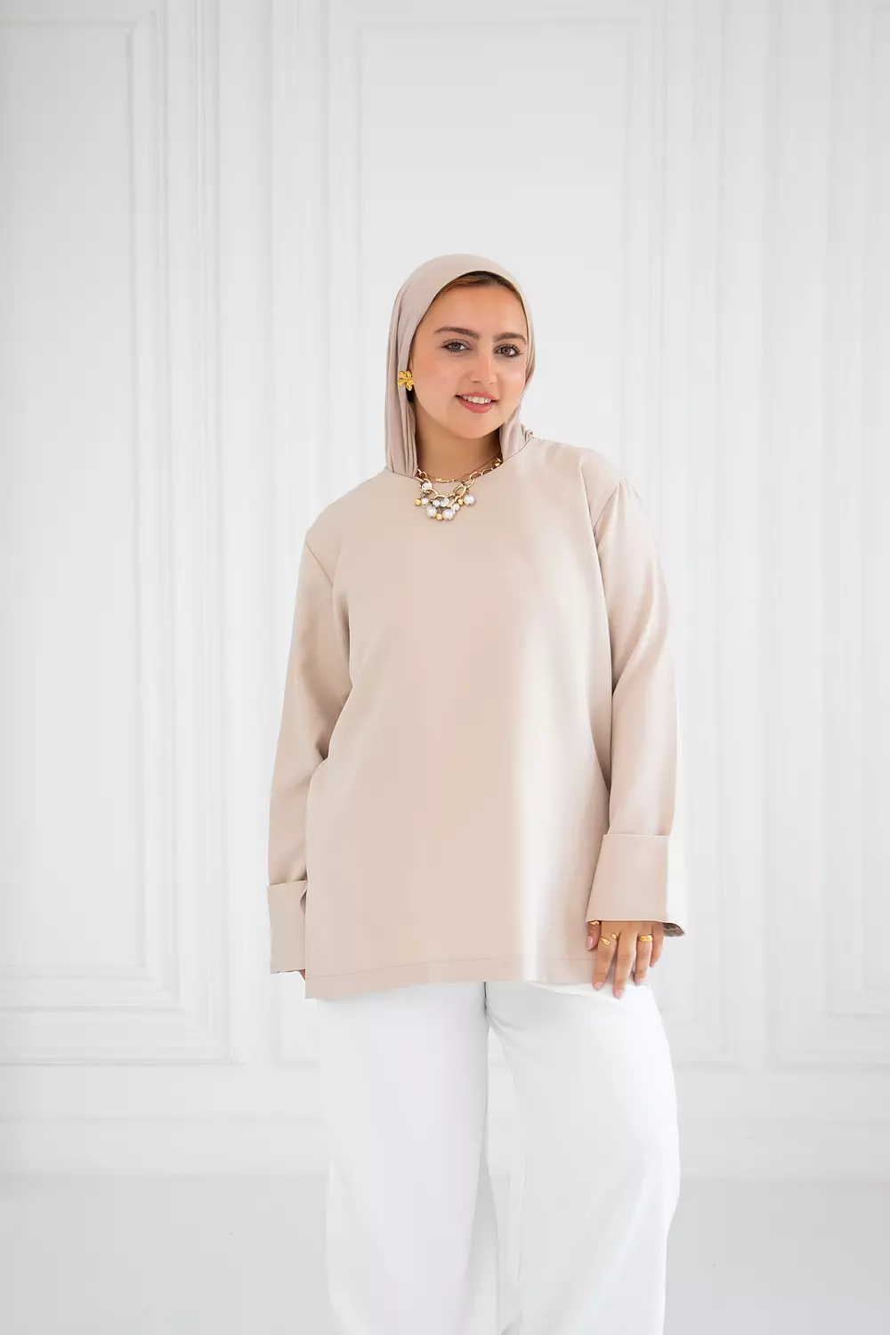 Rosa high and low blouse 18
