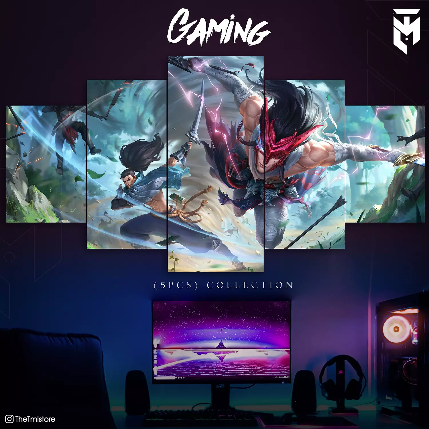 <p><span style="color: #ffffff">5 pcs(GAMING)</span></p>