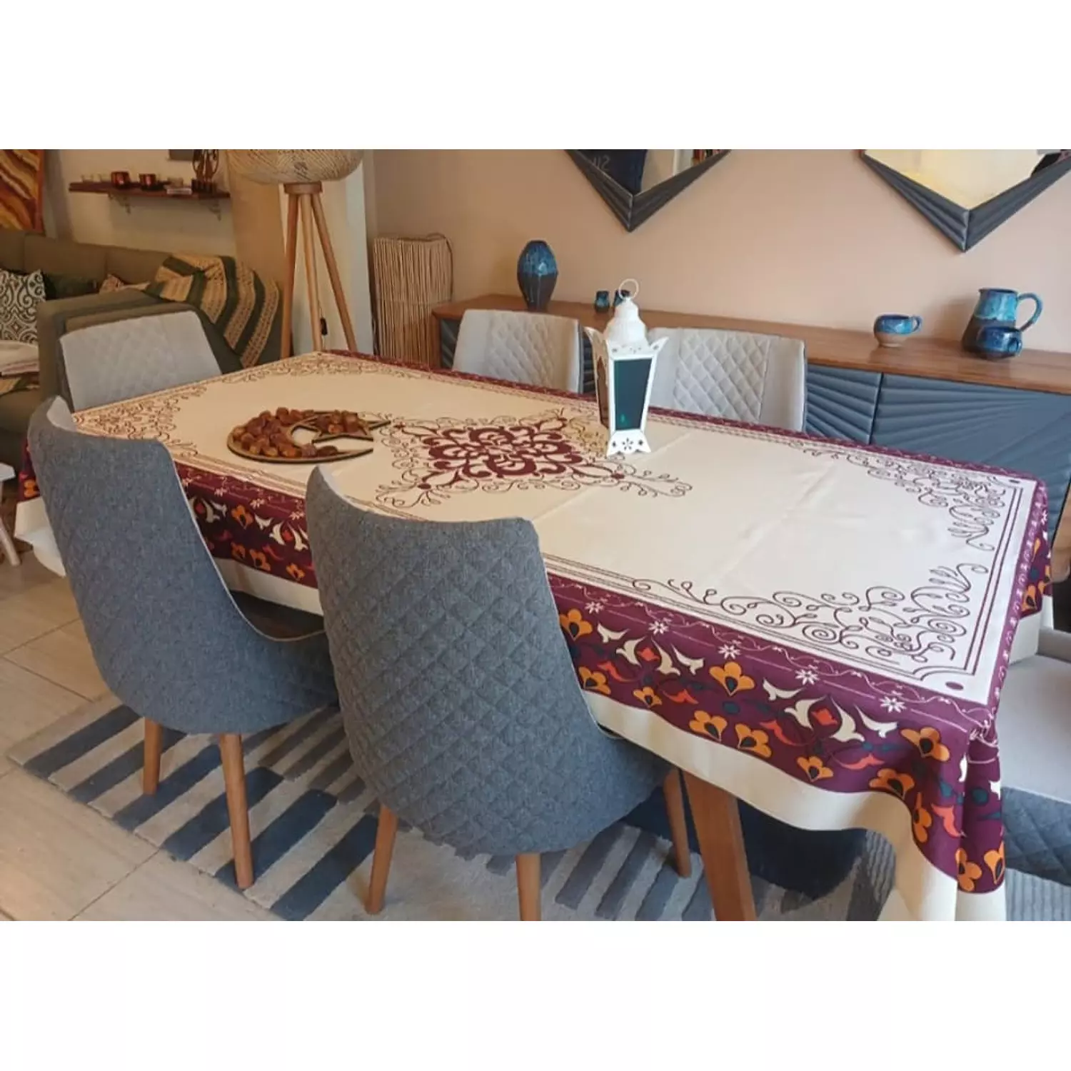 Ramadan Dinning Table Cloth hover image