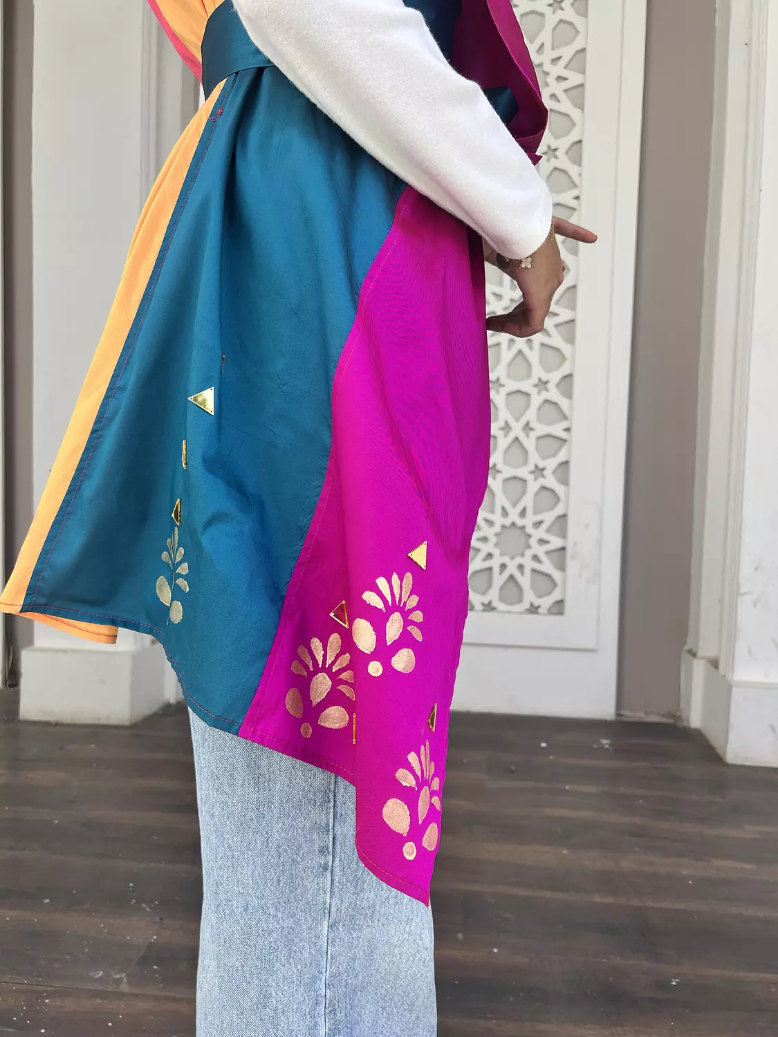 Warm colored vest 5