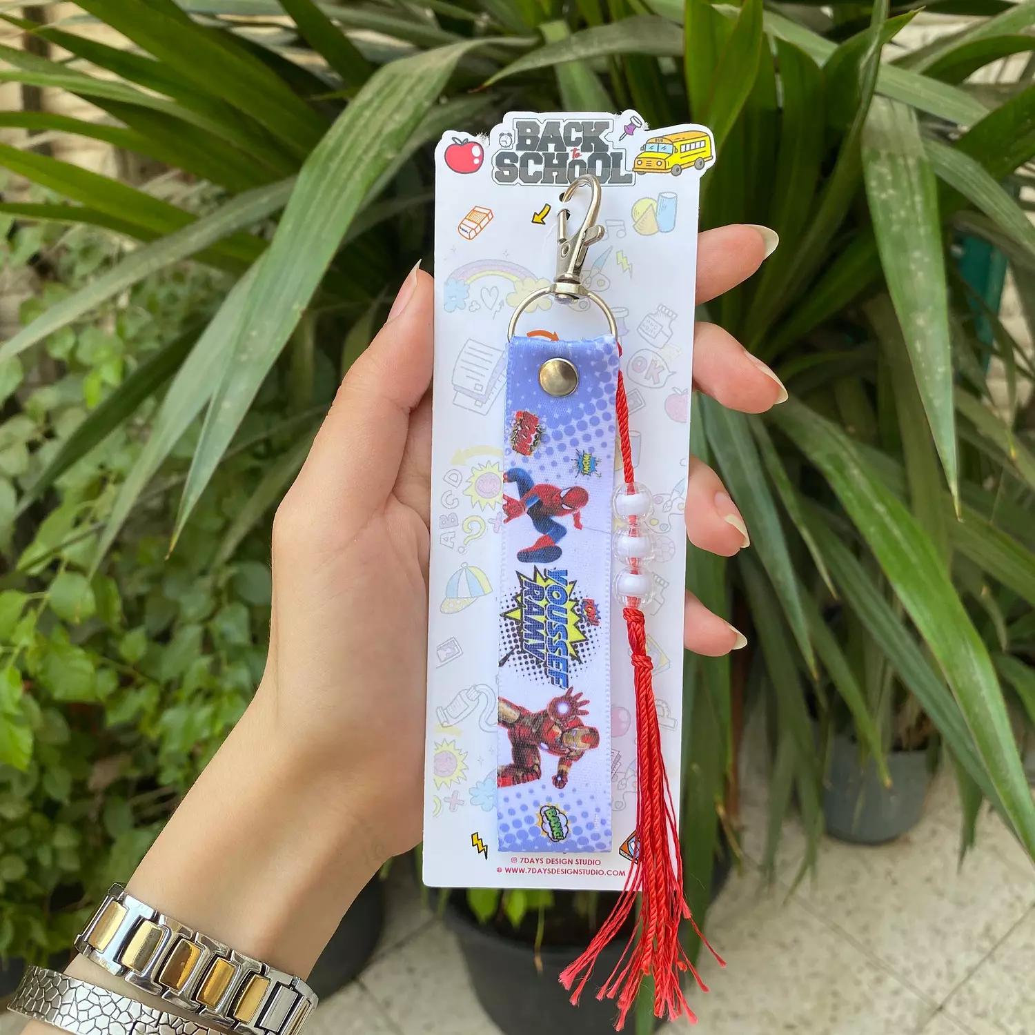 Marvel Satin Keychain      image