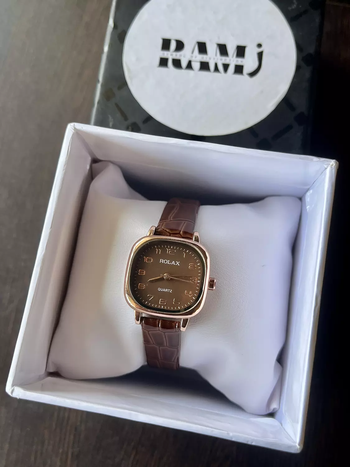 Pink and Brown Leather watches 2