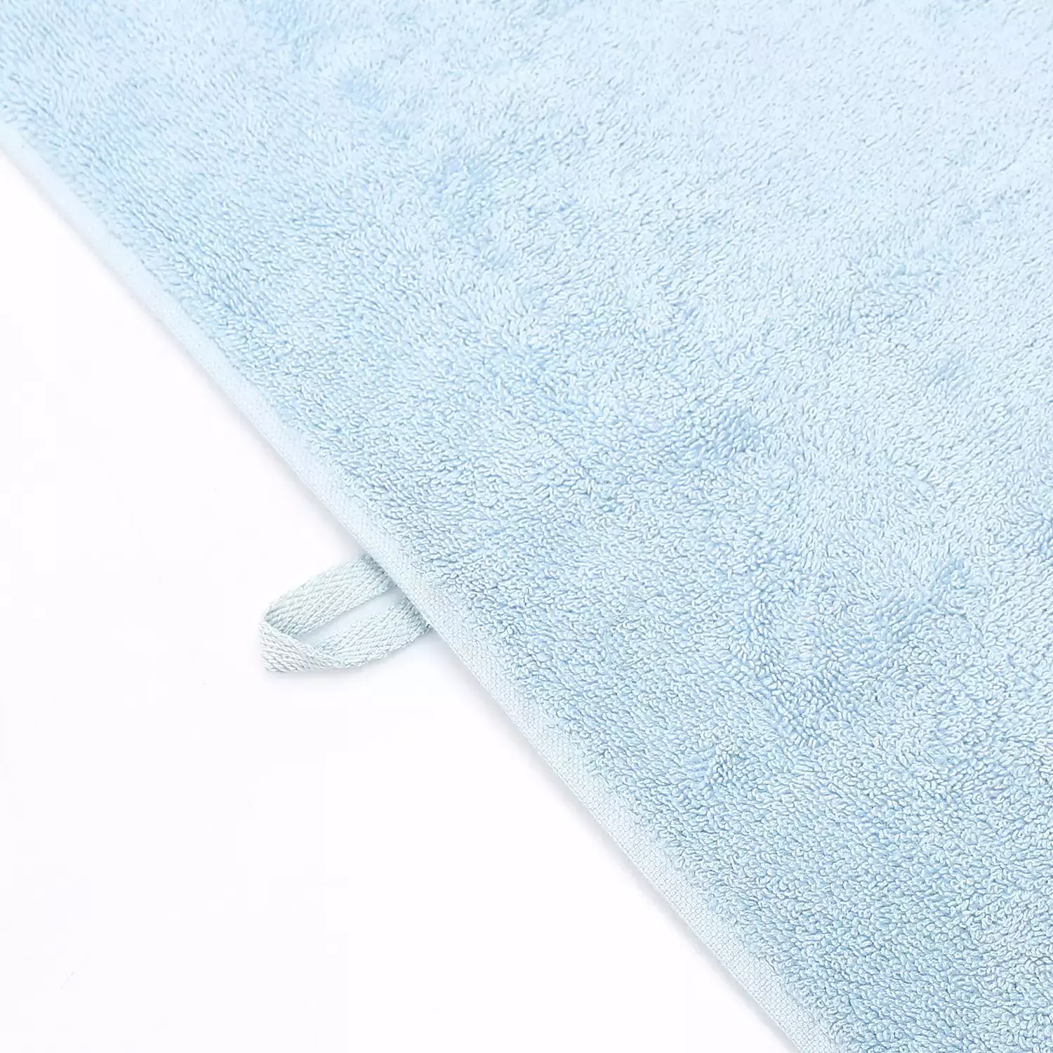Towel  Plain 100% Cotton Size 70 x 140 cm - 2630 - Baby Blue 2