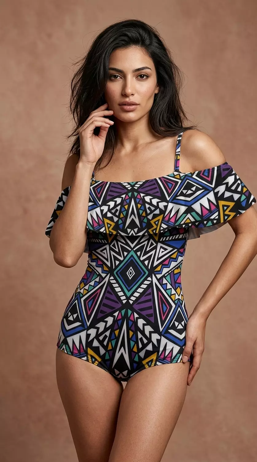 Tribal Off Shoulder Edition image