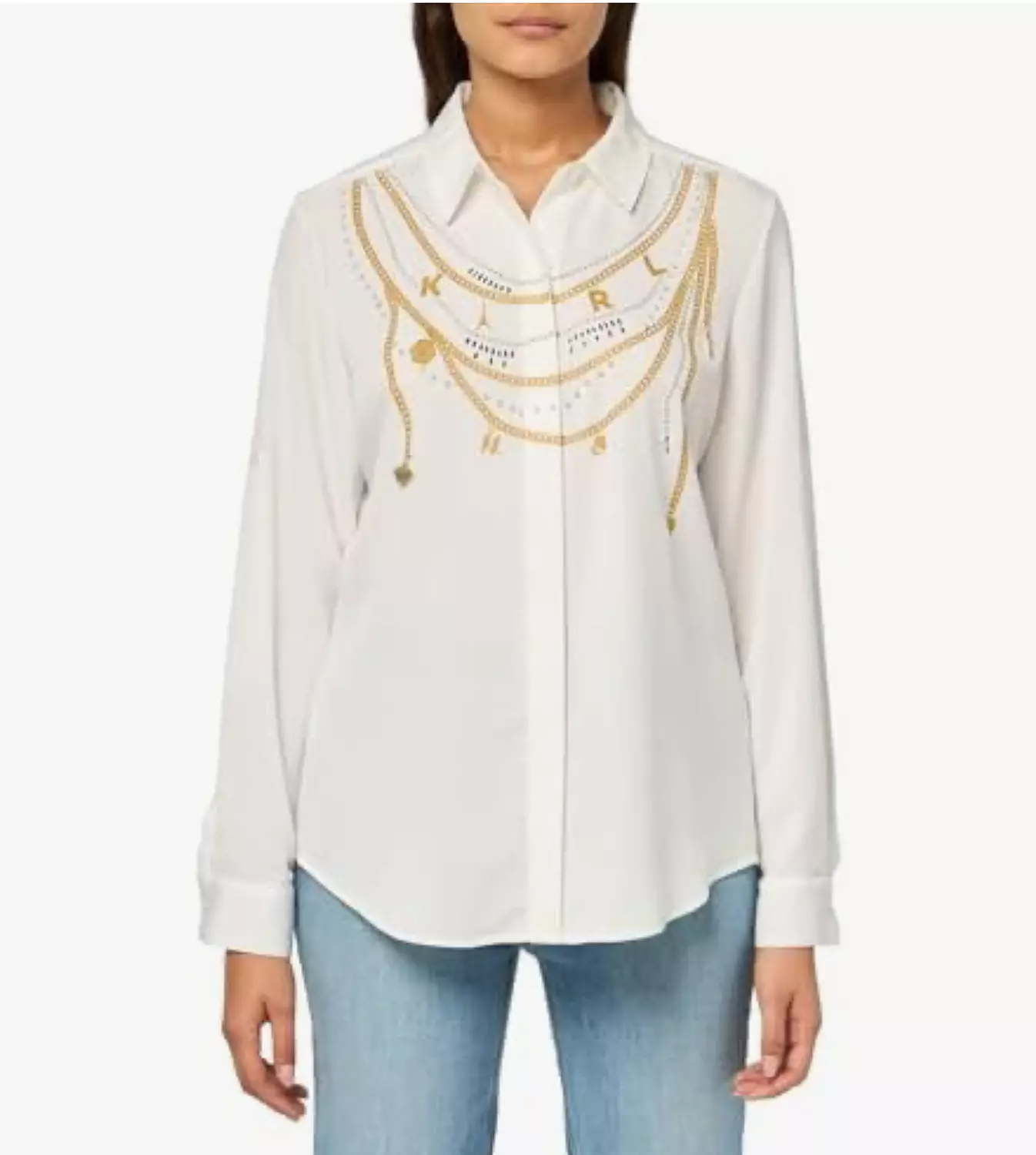 Karl Lagerfeld Paris Sketch Shirt hover image