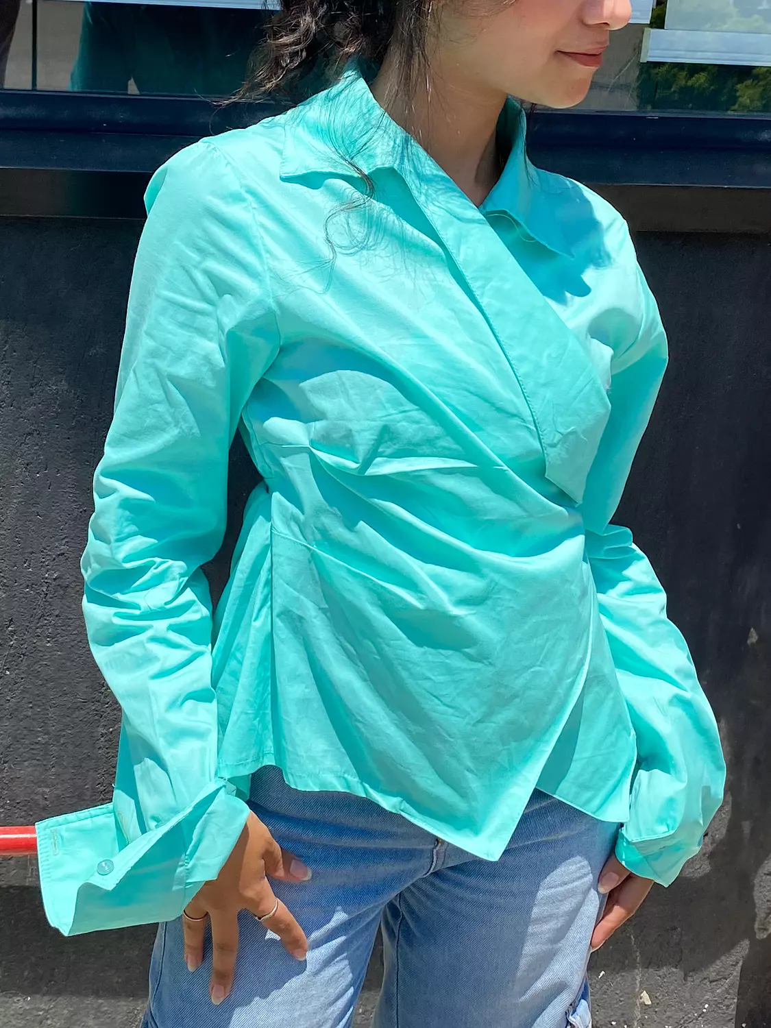 Veya Blouse Mint Green  9