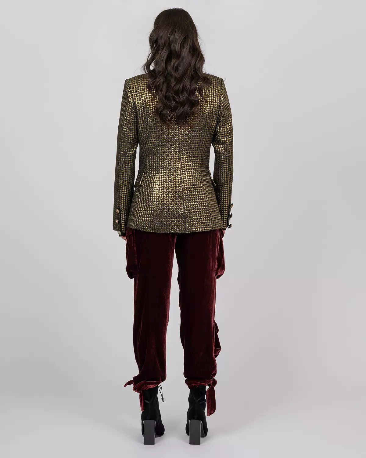 Brocade Fitted Blazer 3