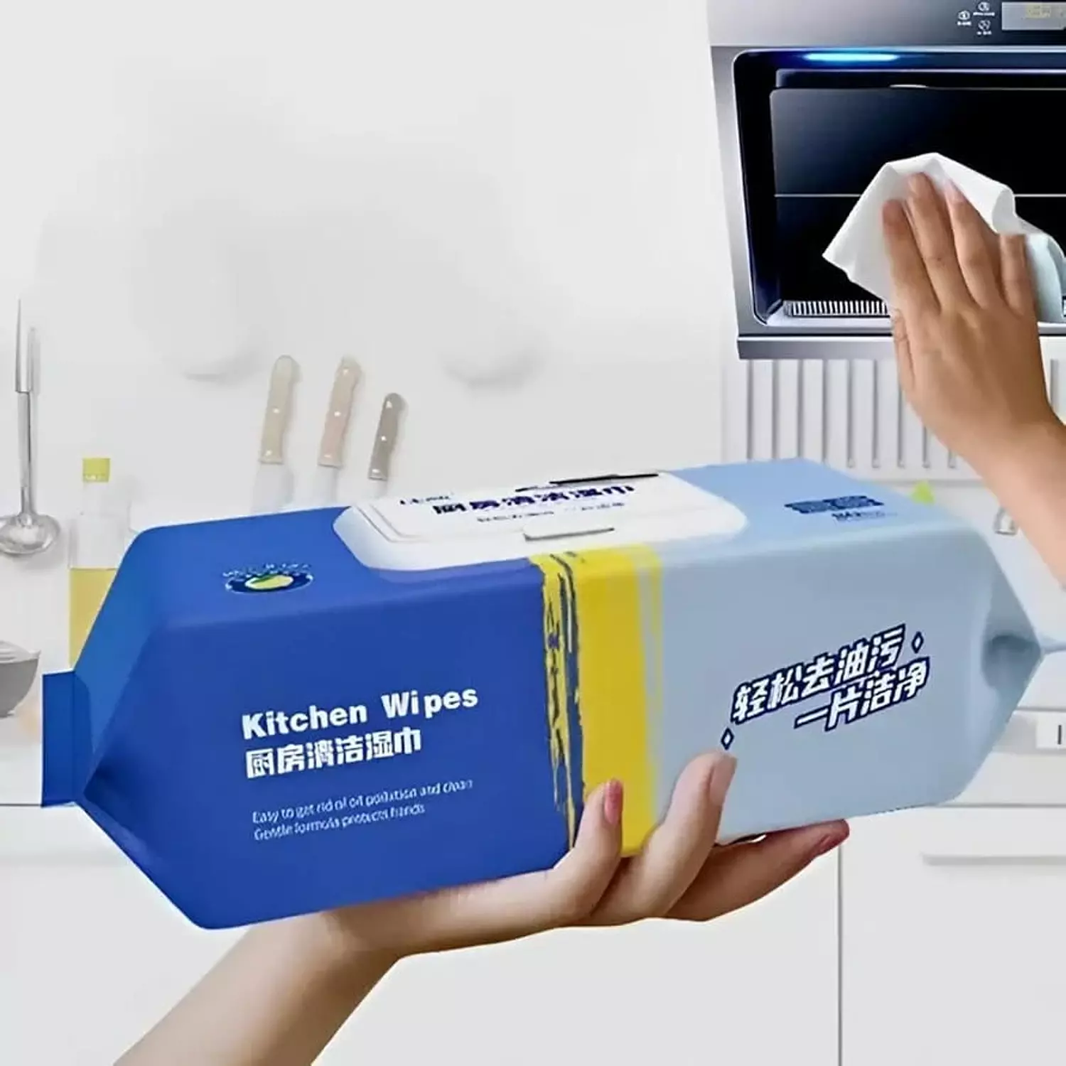 باكت مناديل لتنظيف الدهون image