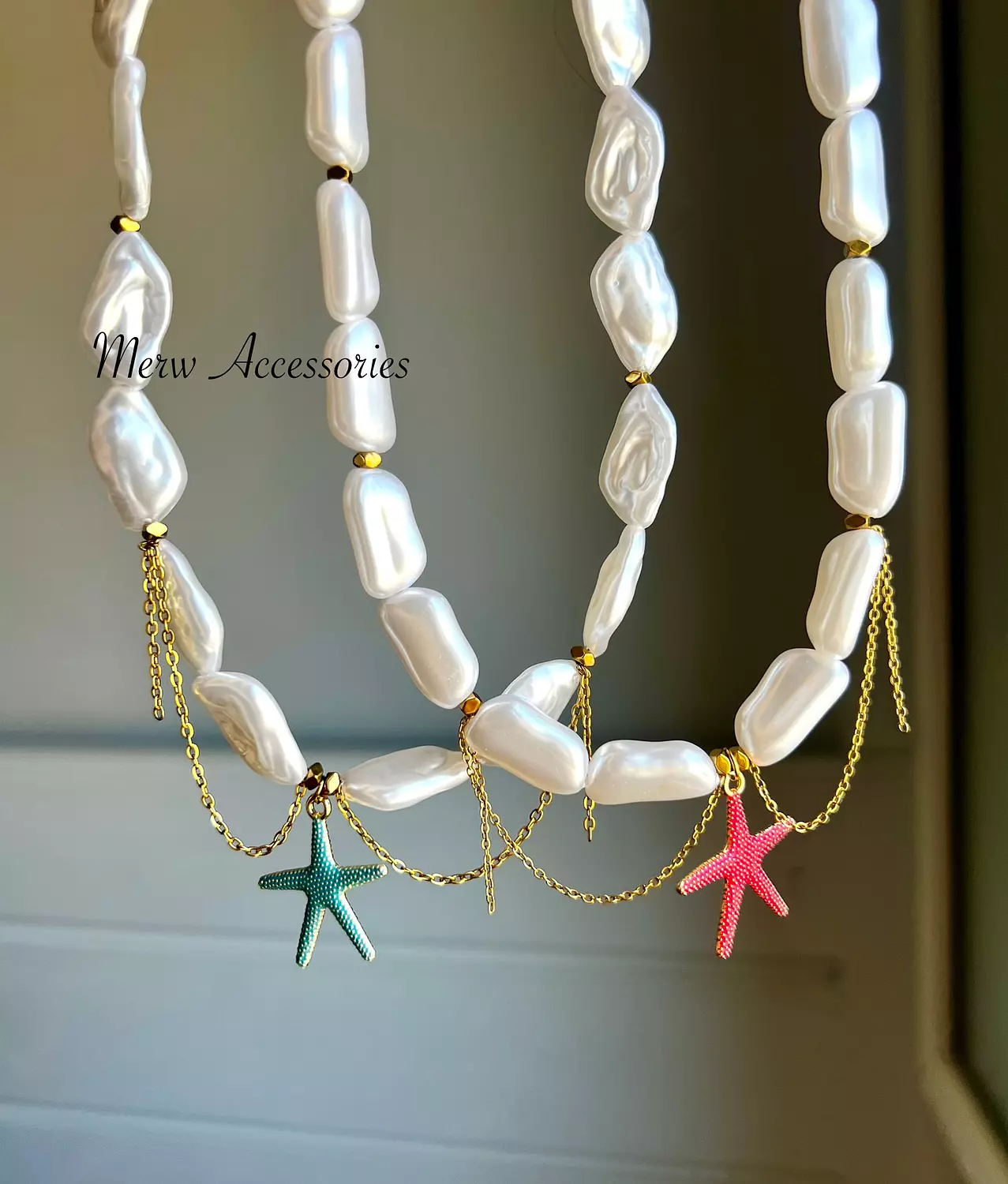 Pearl chockers …. image