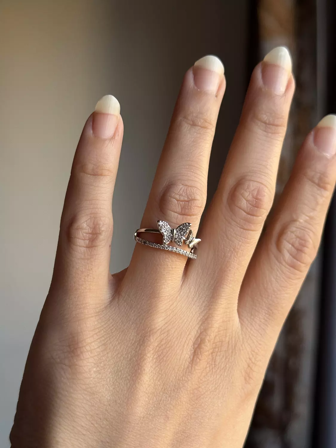 Silver Butterflies Ring ( Stock ) image