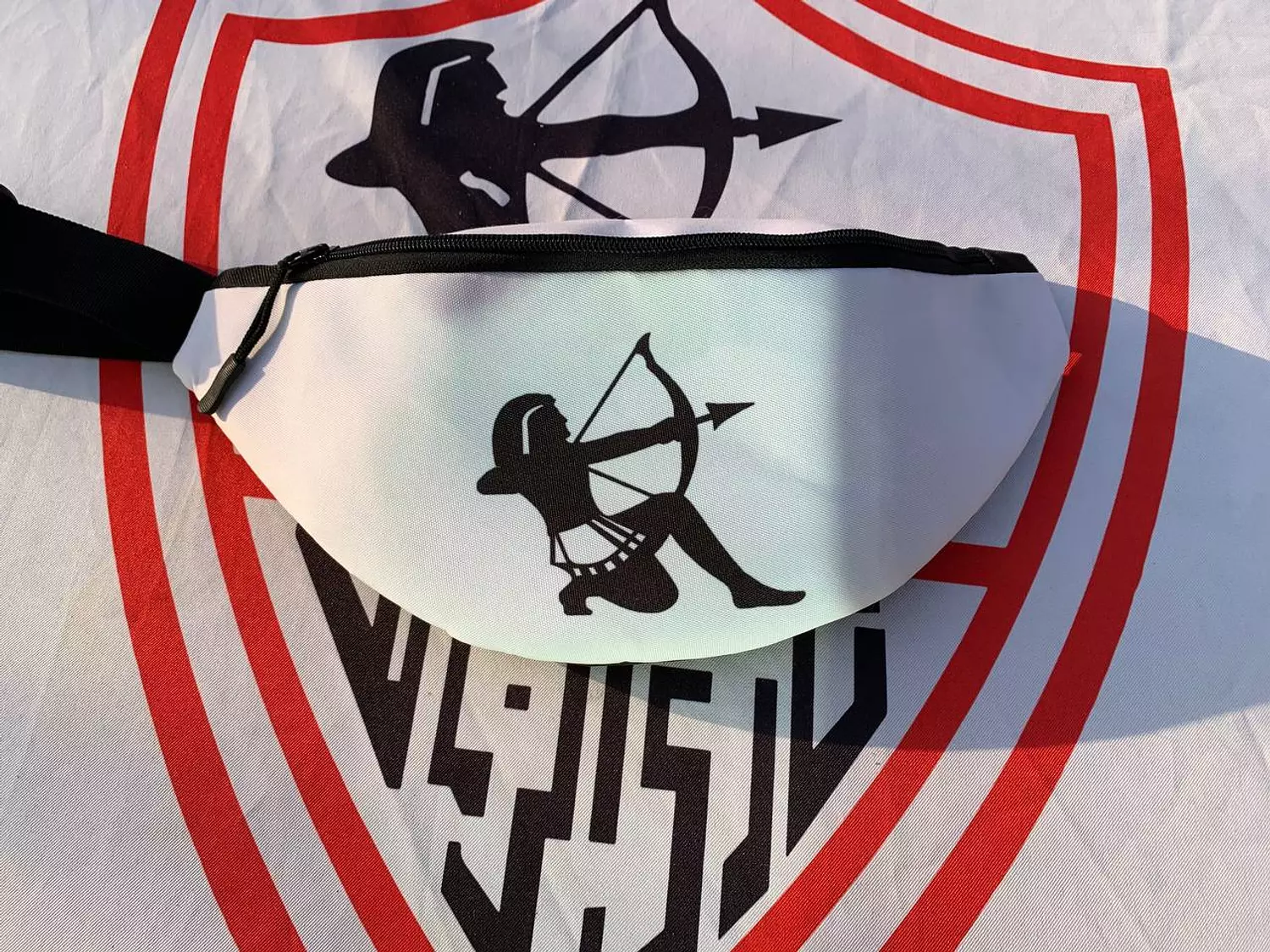 Zamalek White Fanny Pack  2