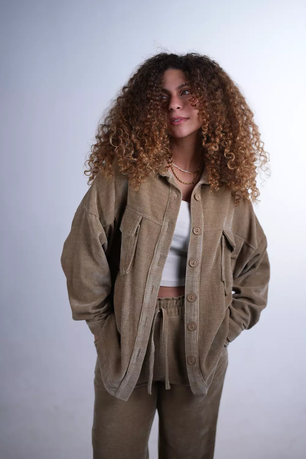 Lounge Co-Ord - Beige hover image