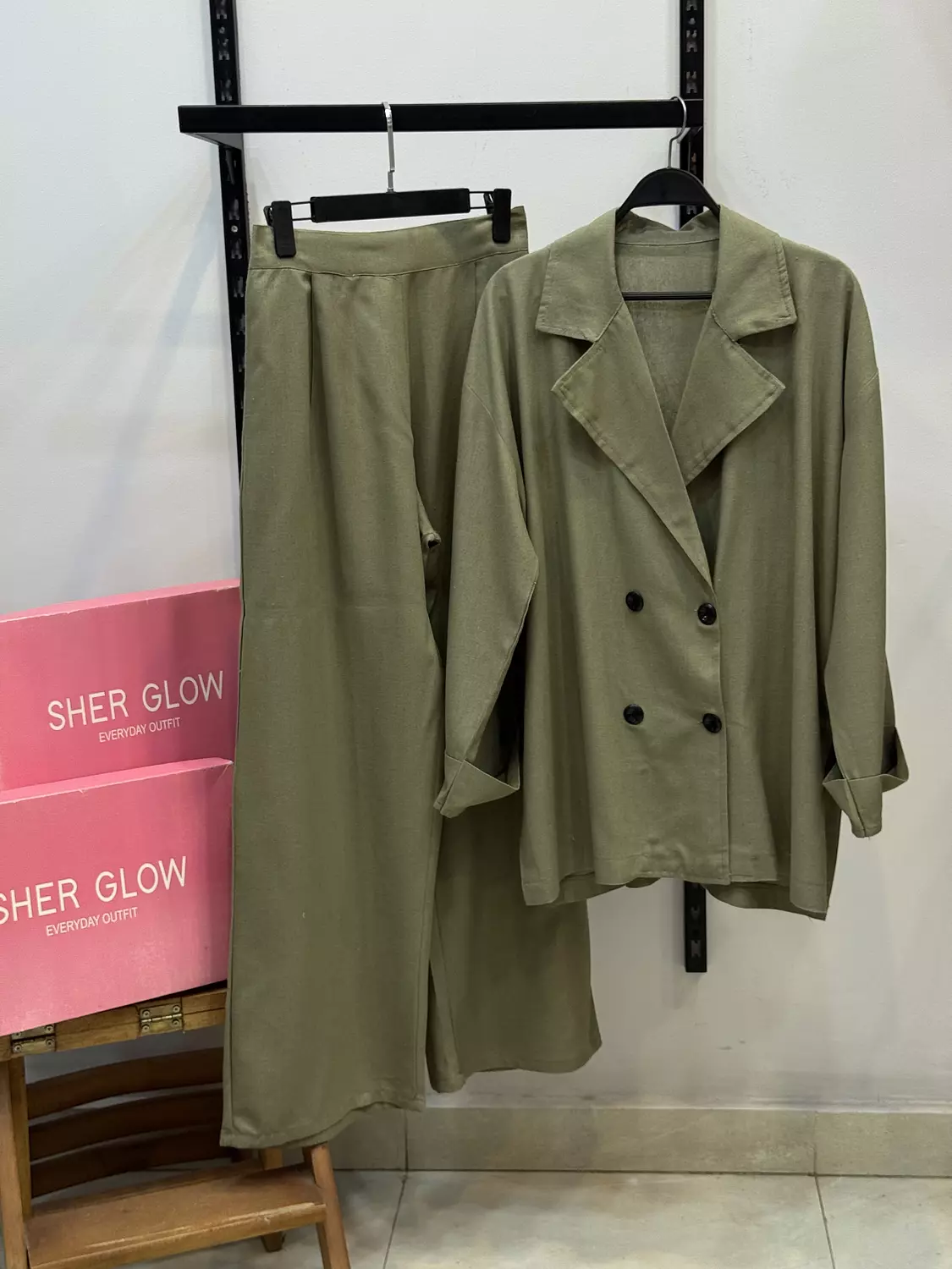 Linen smart casual set image