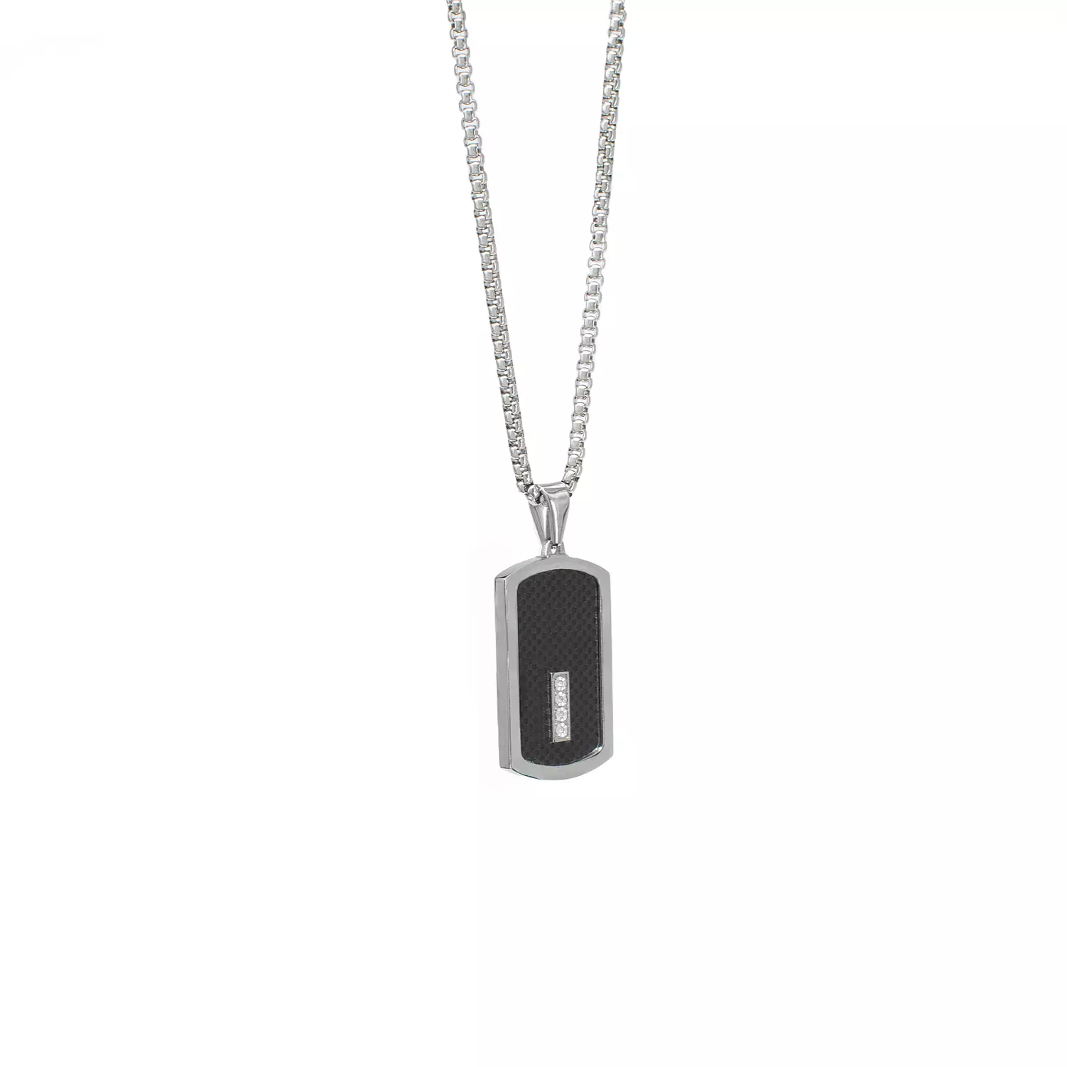 Ducati - DTAGN2136901 - FIBRA CABLE CHAIN WITH CARBON FIBER NECKLACE image
