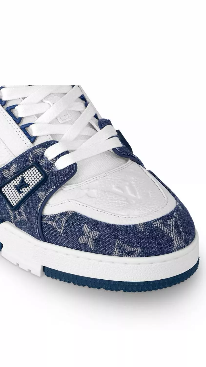 Louis Vuitton Trainer Blue 6