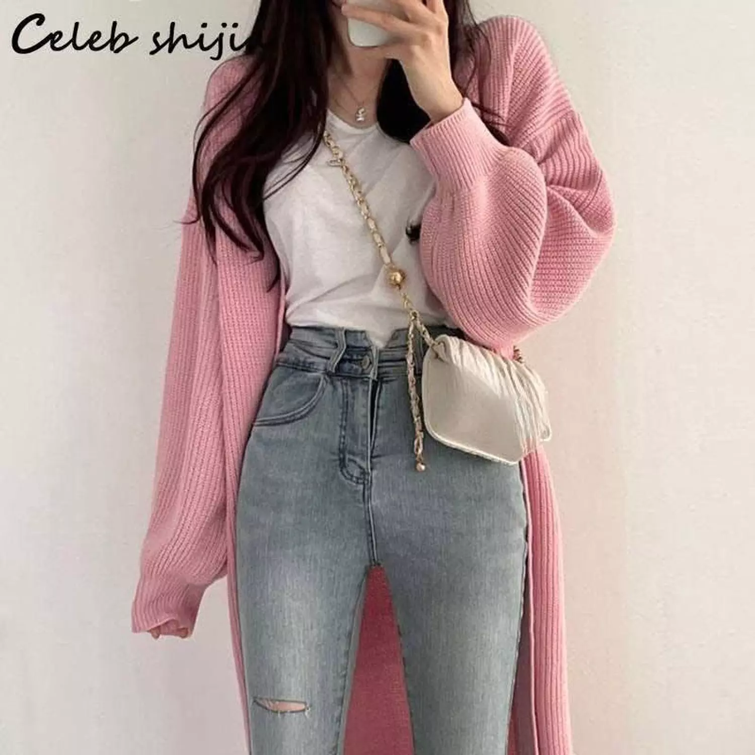Elegant knitted cardigan 2