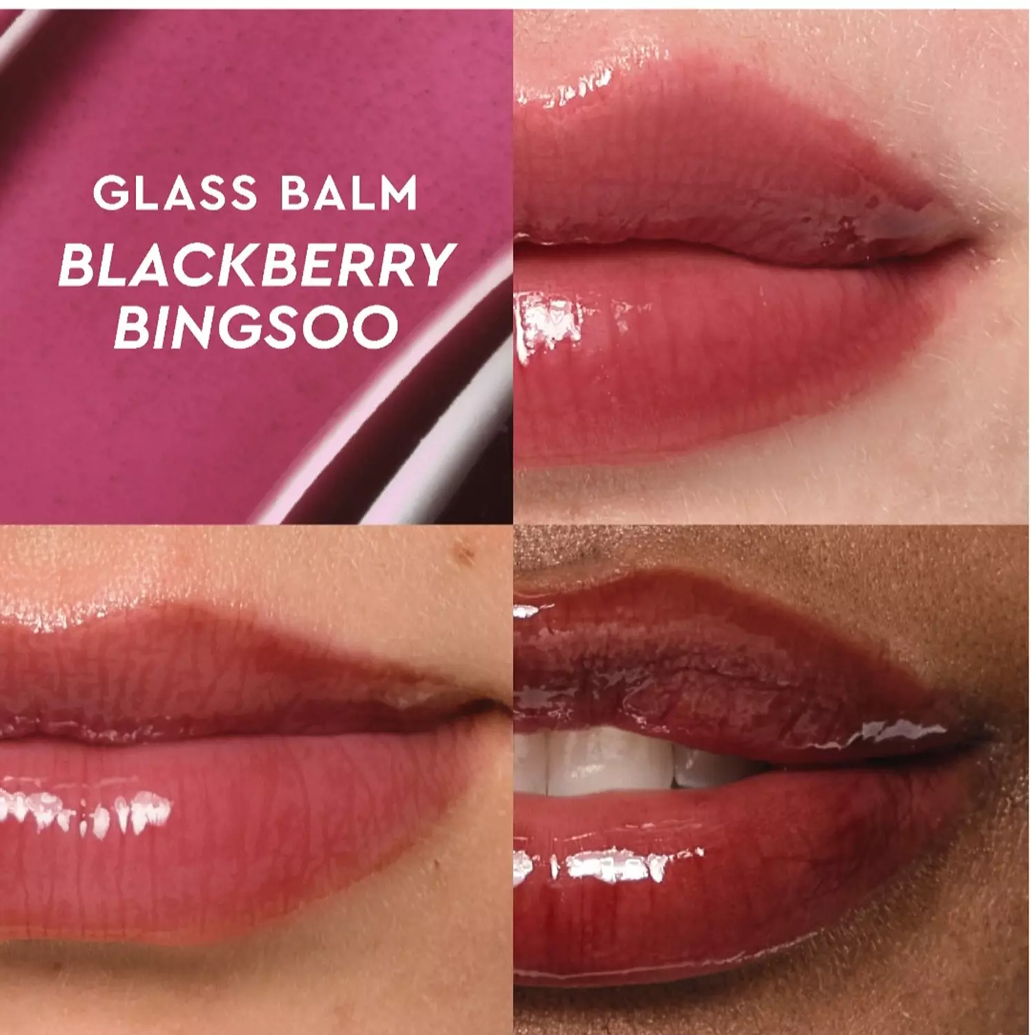 Glow Recipe Mini Glass Balm Lip Collection Gift Set 7