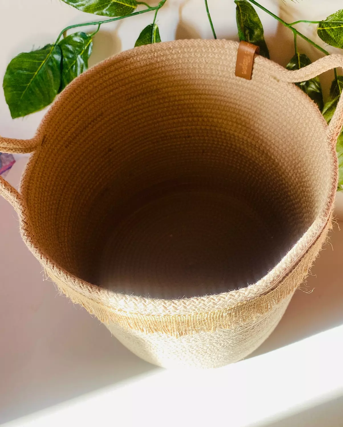 Jute Decoration Basket hover image