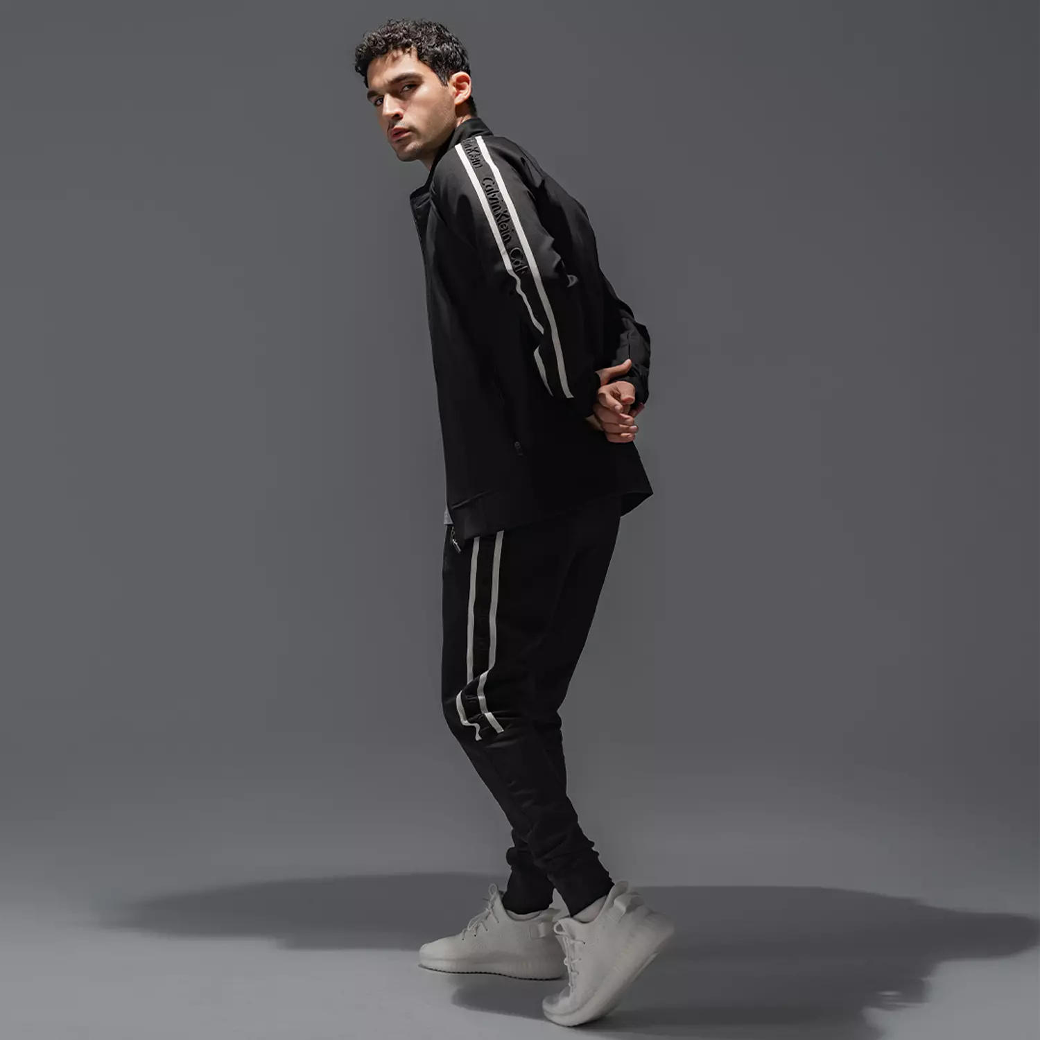 Tracksuit Ck Black Print 2