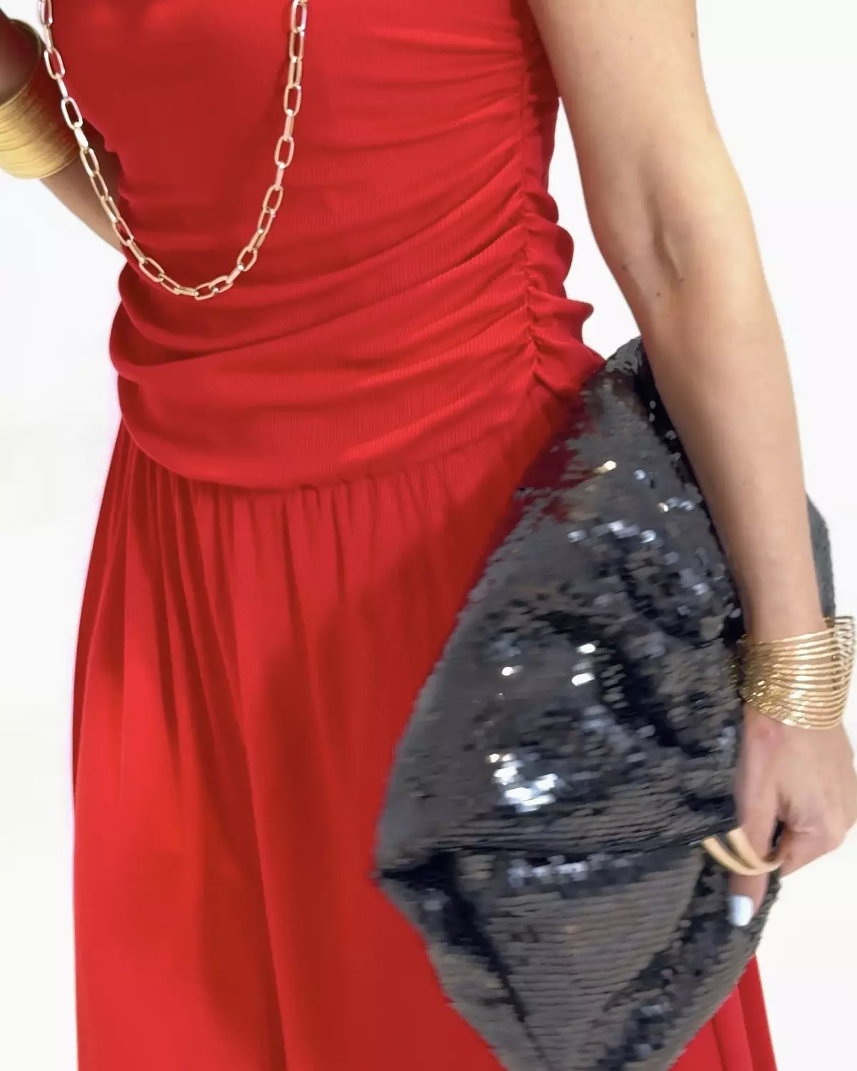 Red Lycra Dress  (3164) 4