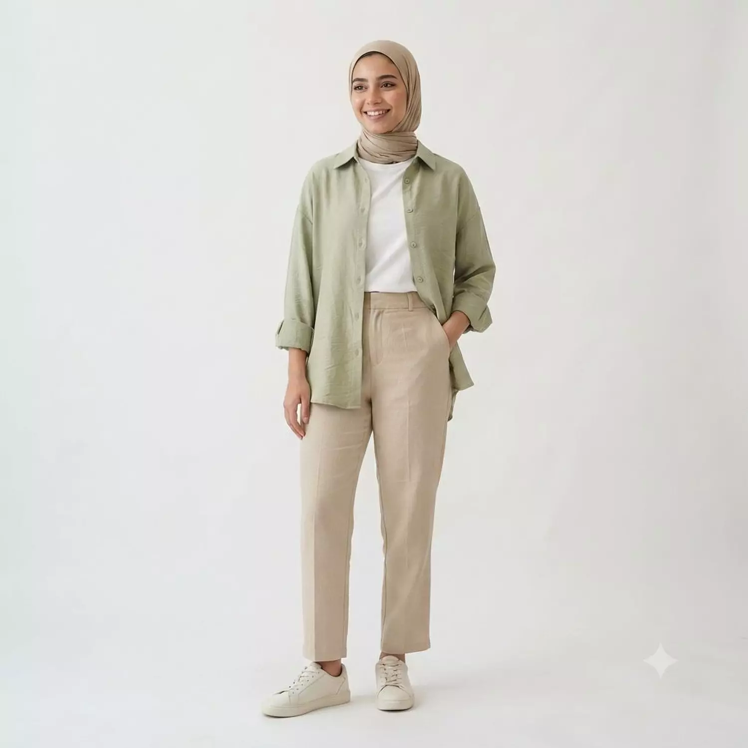 Linen Basic Shirt  image