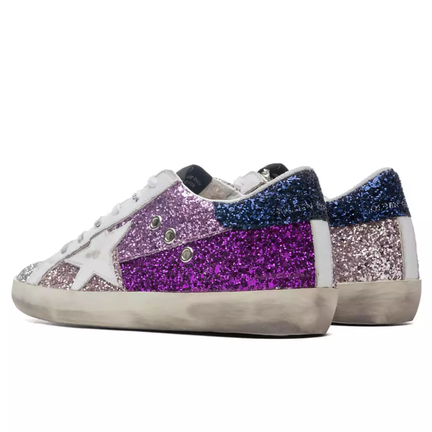 Golden Goose Super Star Violet Dirty Pink Lavender / White 3