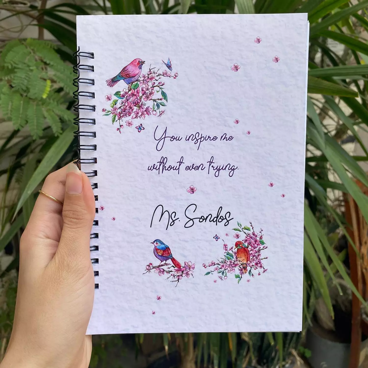 Birds Purple Gift Box    4