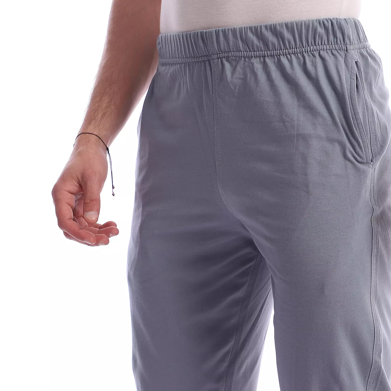 Cotton Plain Long Short - 5016 - Grey 2