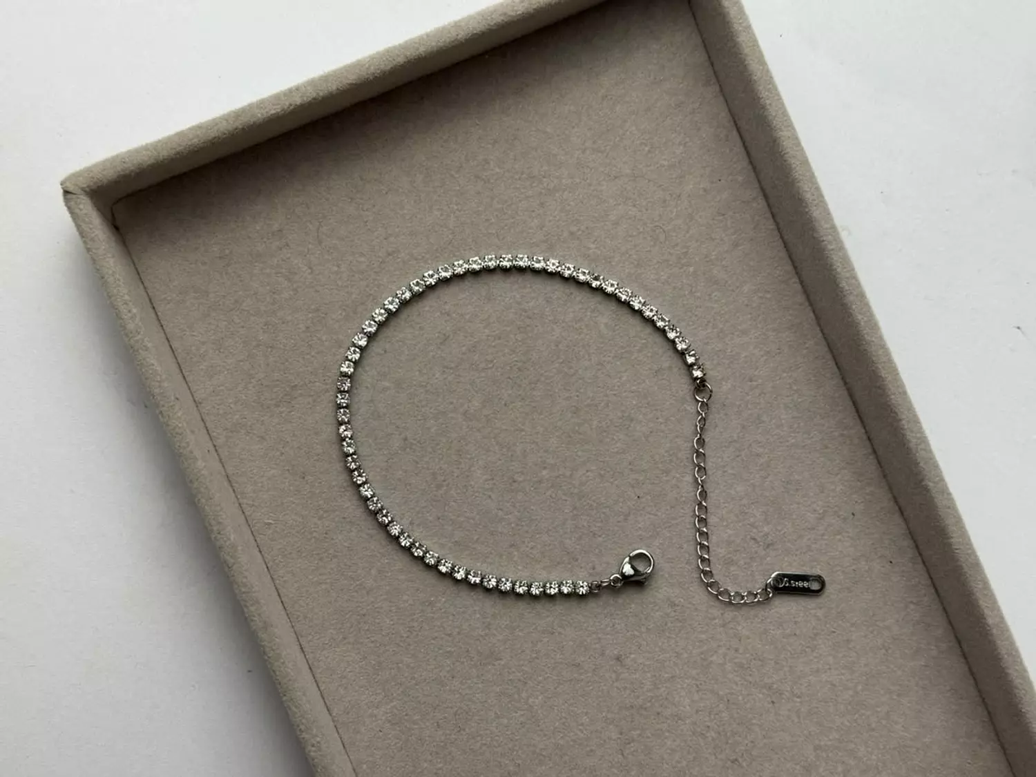Tenes Bracelet - SILVER WHITE  hover image