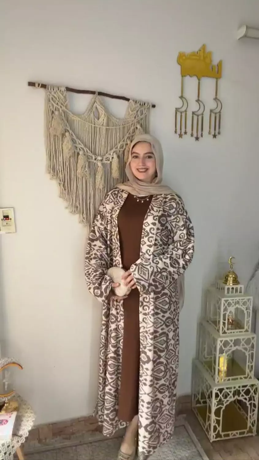 Brown abaya image