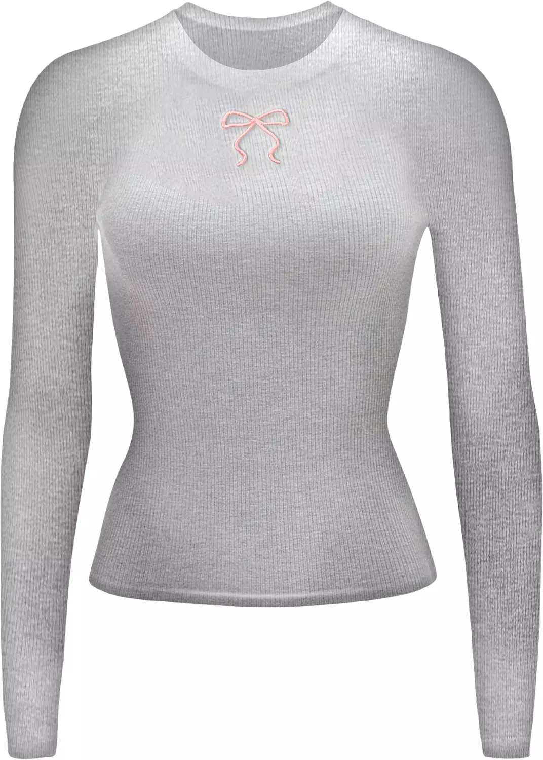 Girl Bow Tank Long Sleeves  image