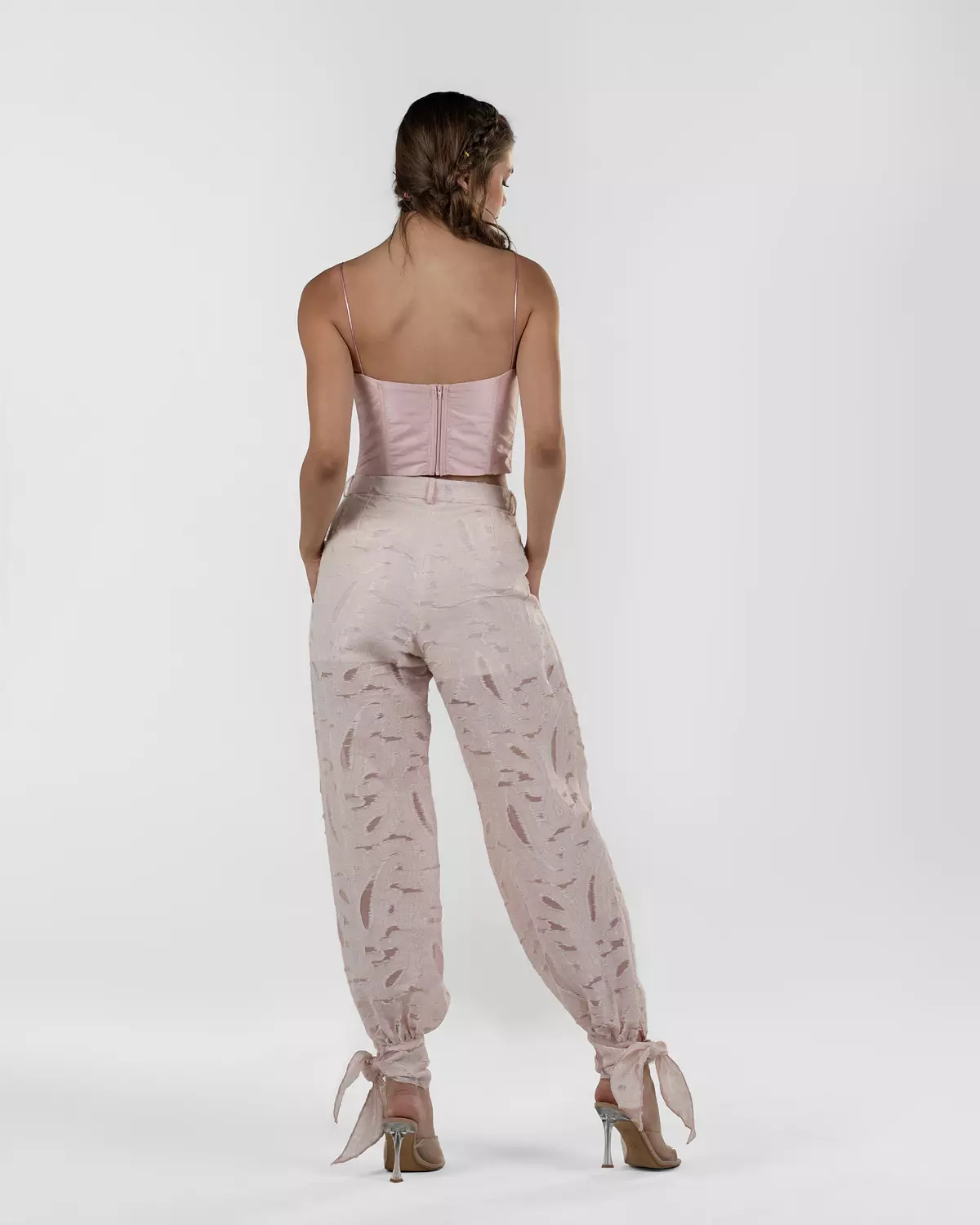 Chic Pink Corset Top 6