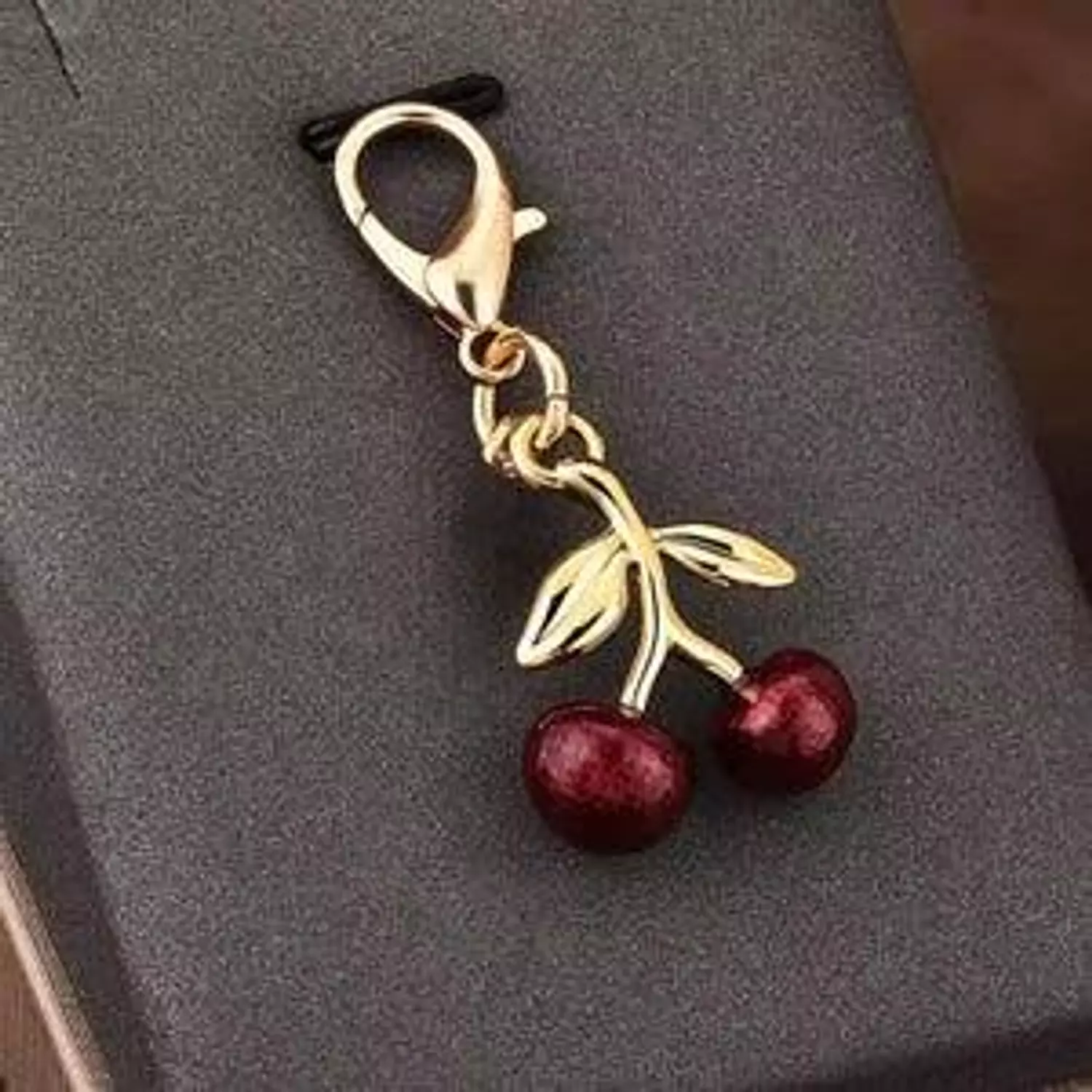 Coach mini wallet cherry charm 1