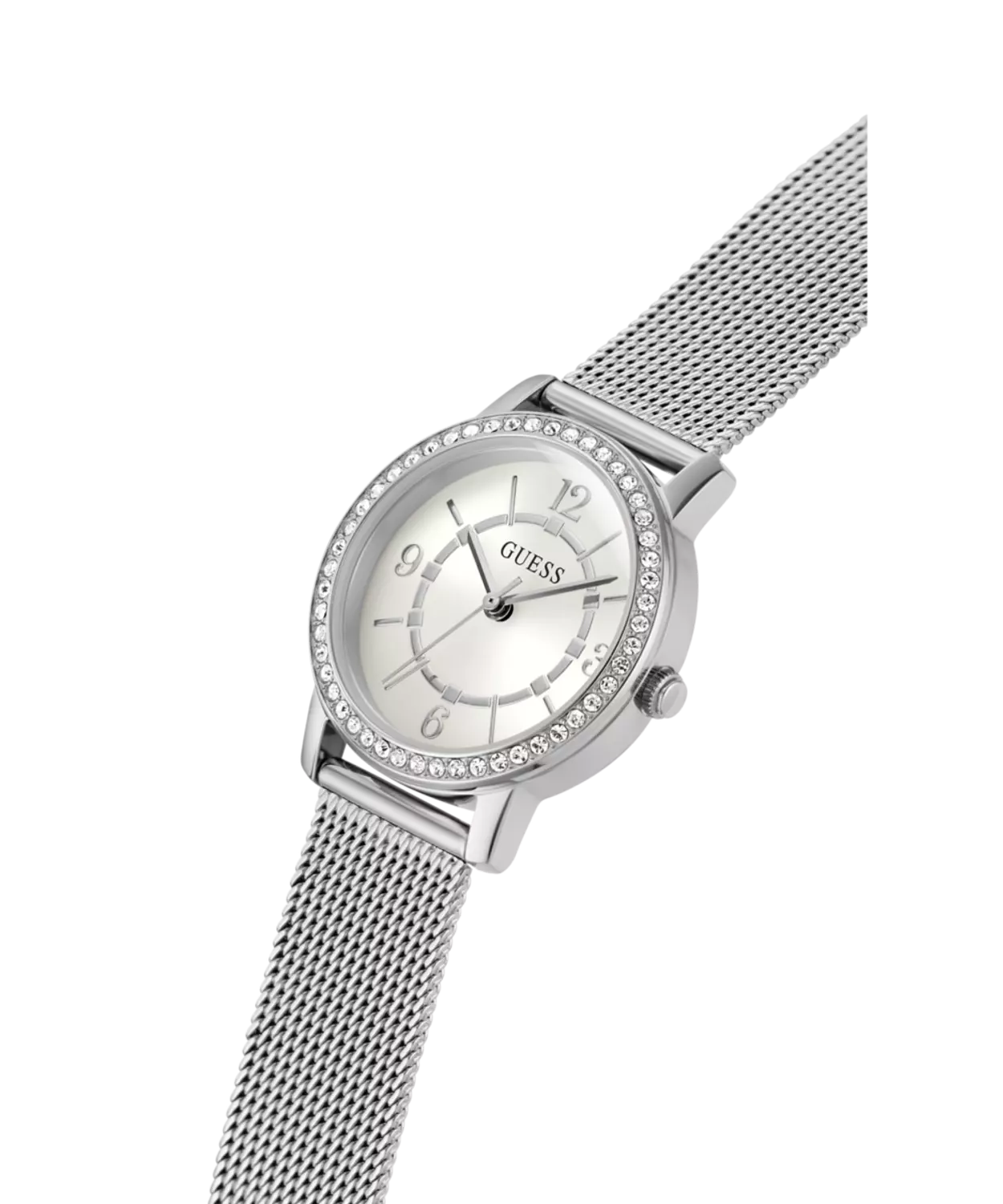 GUESS GW0534L1 Women's  Watch Silver Tone Mesh Bracelet 7