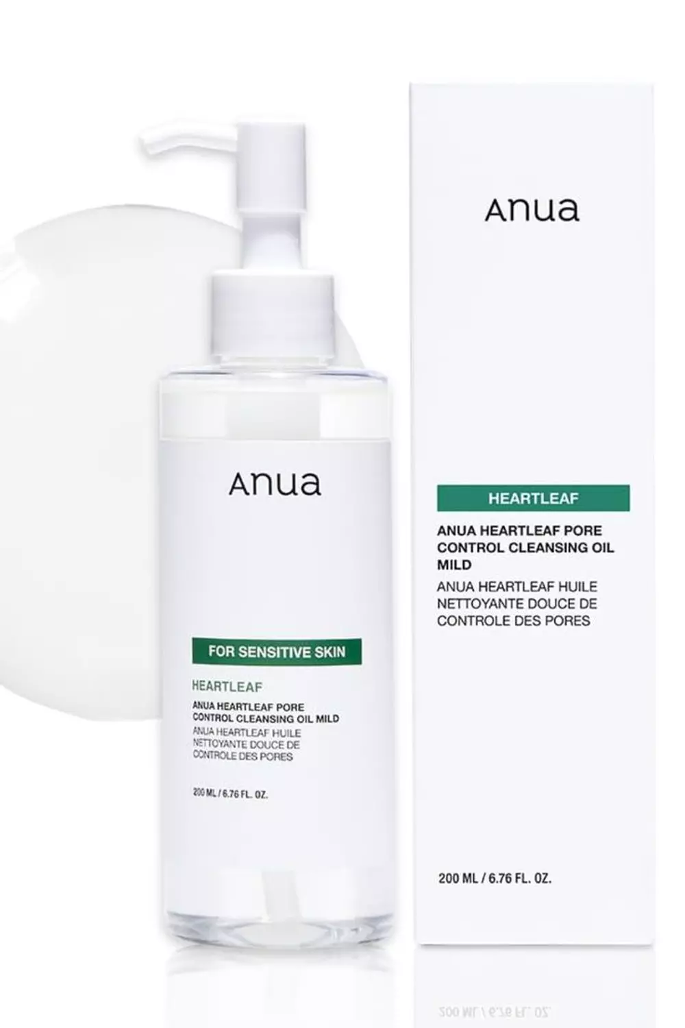 Anua - Heartleaf Pore Control Cleansing Oil Mild 200ml image