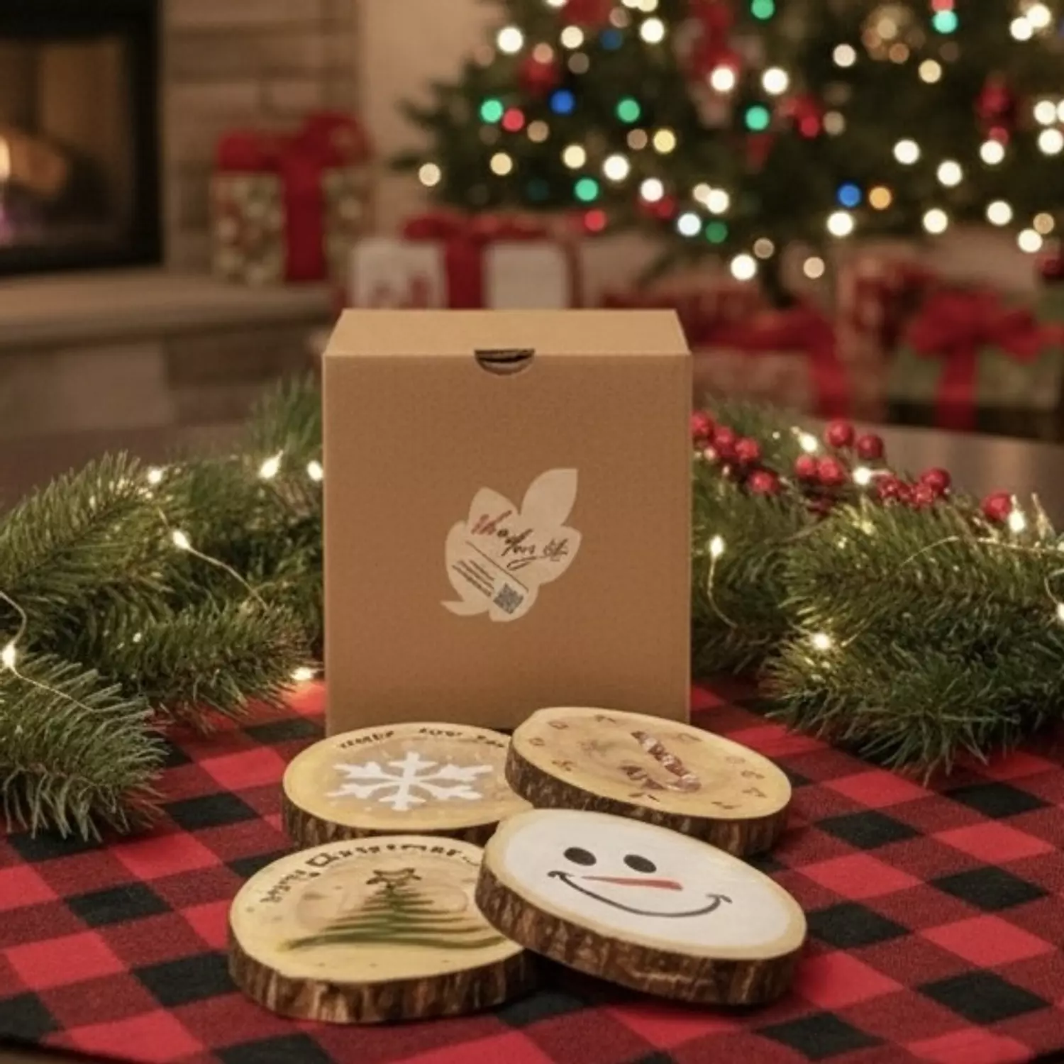 Christmas Coasters  1