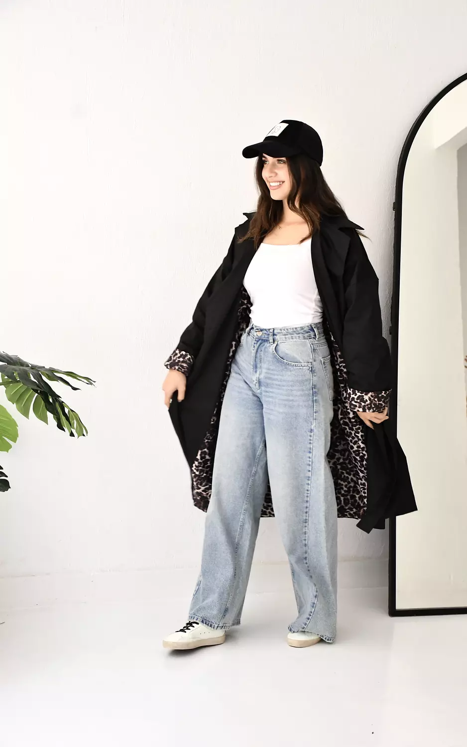 Leopard black jacket  hover image