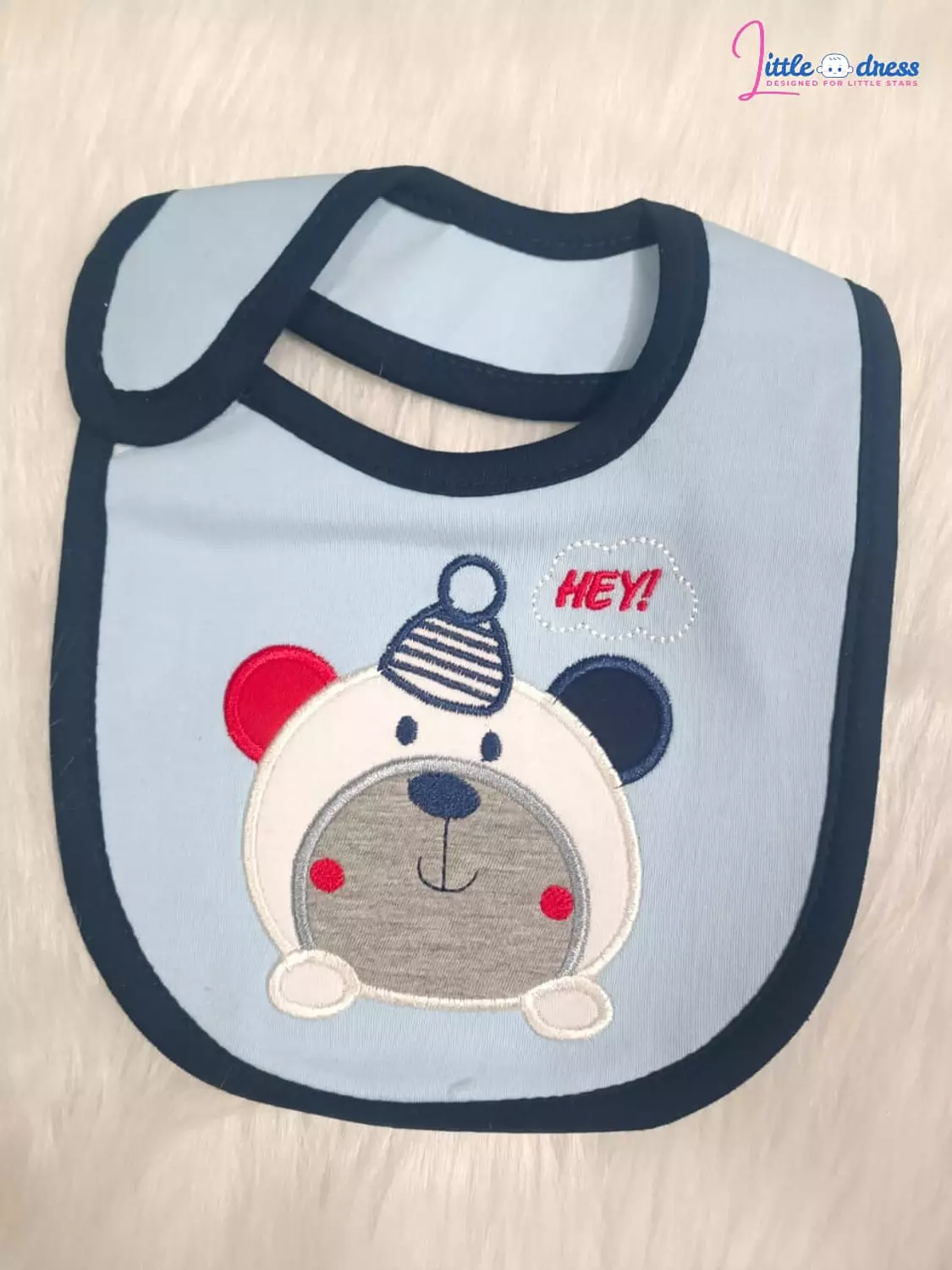 Baby bib for boys image