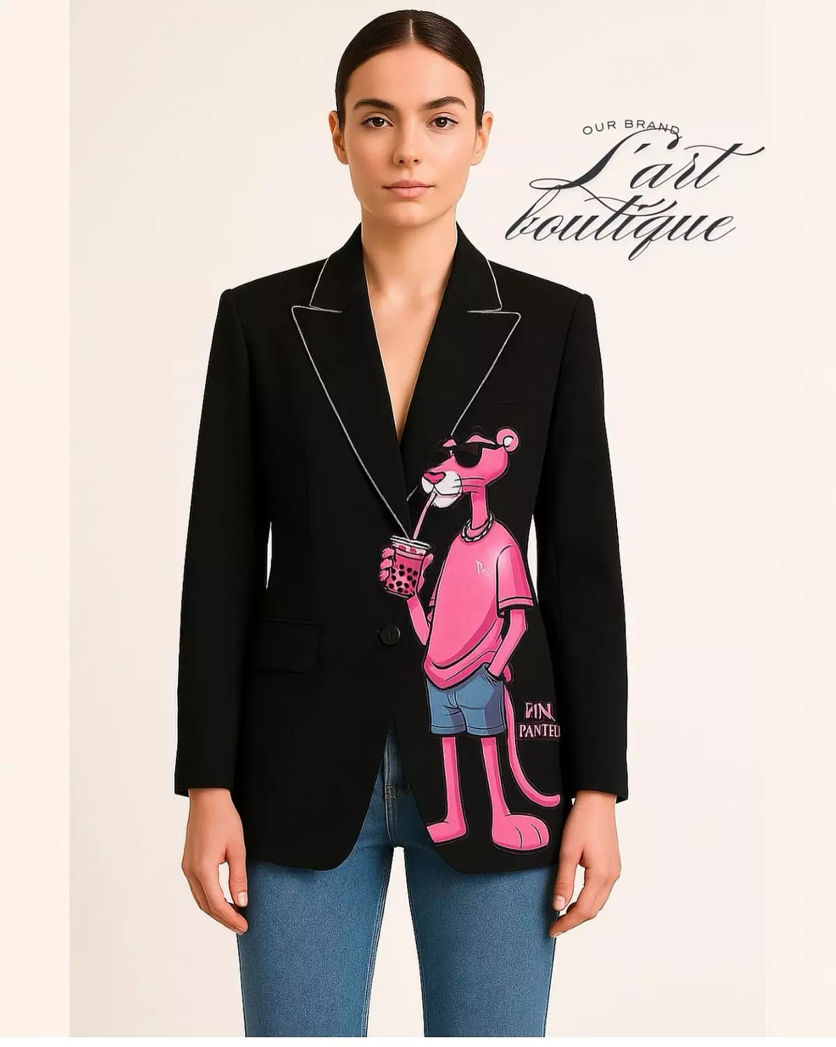 pink panther blazer image