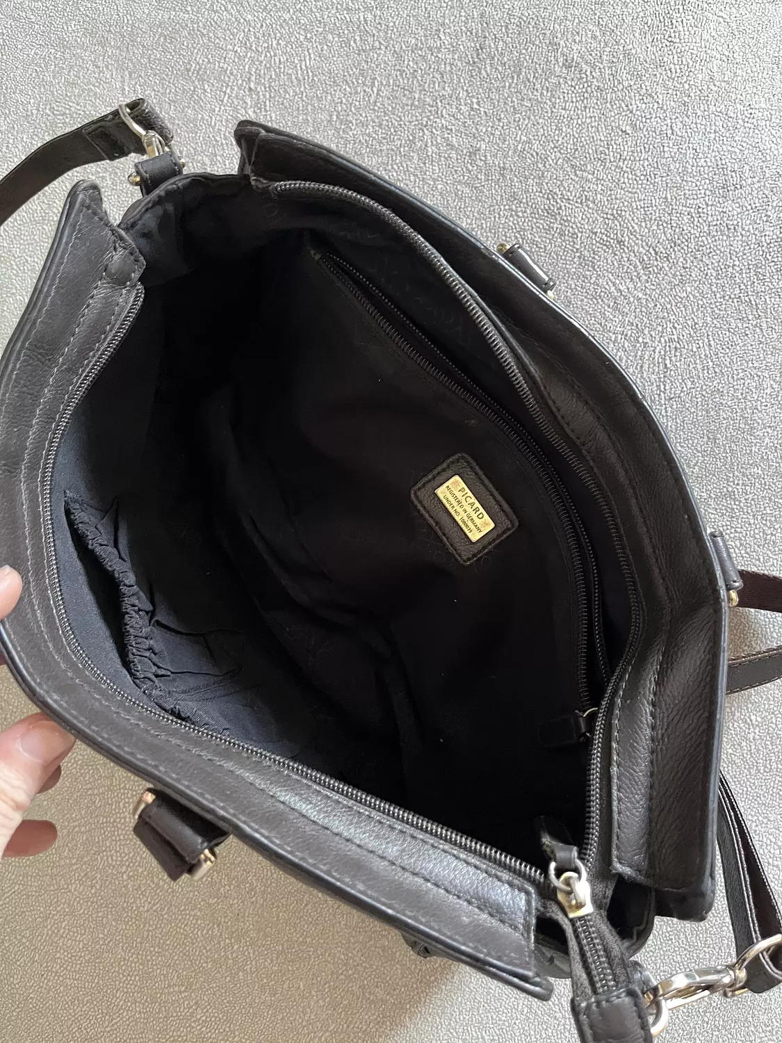 Authentic picard vintage brown bag 3