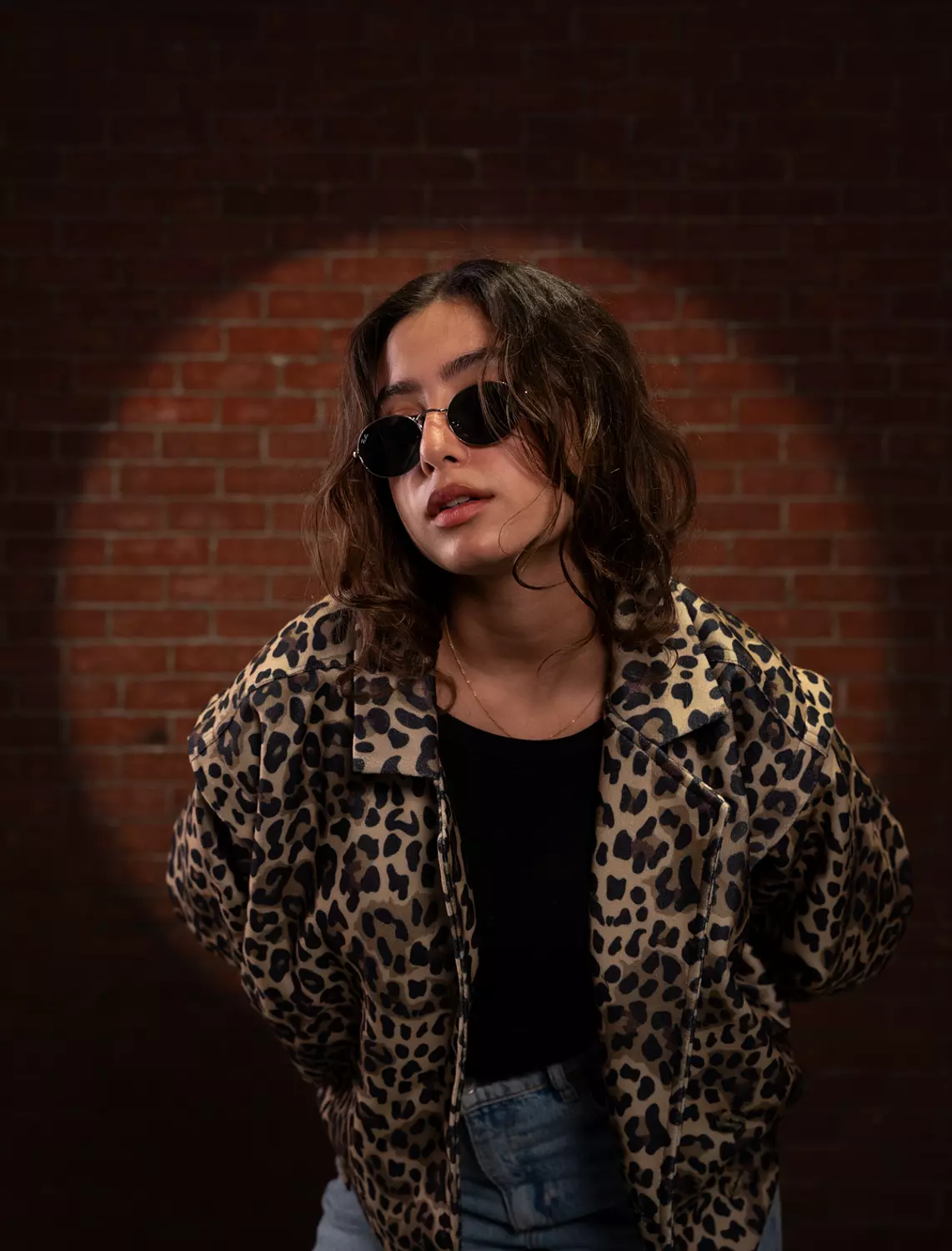 Leopard Gabardine Jacket 2