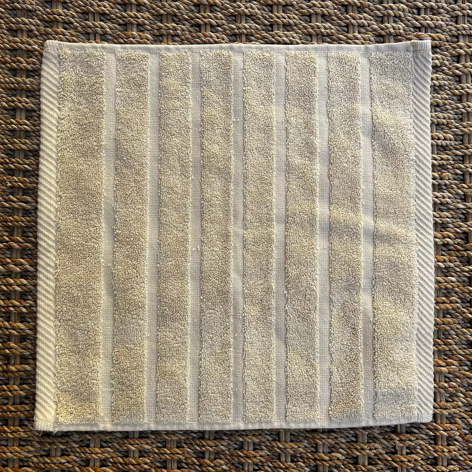 Small Beige Single Towel 7